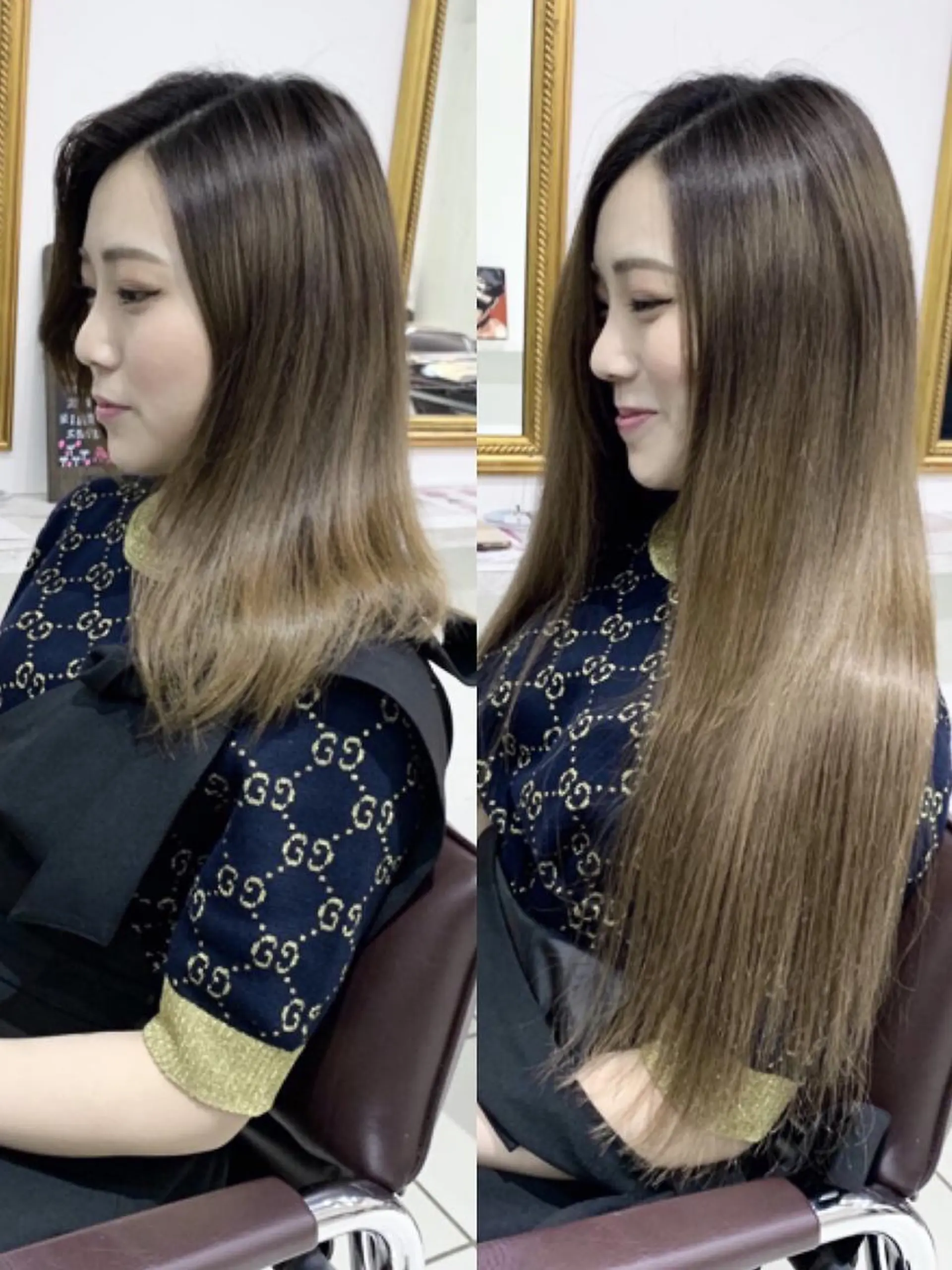 ロング カラー ヘアアレンジ レミーエクステ大阪 Device梅田のヘアスタイル