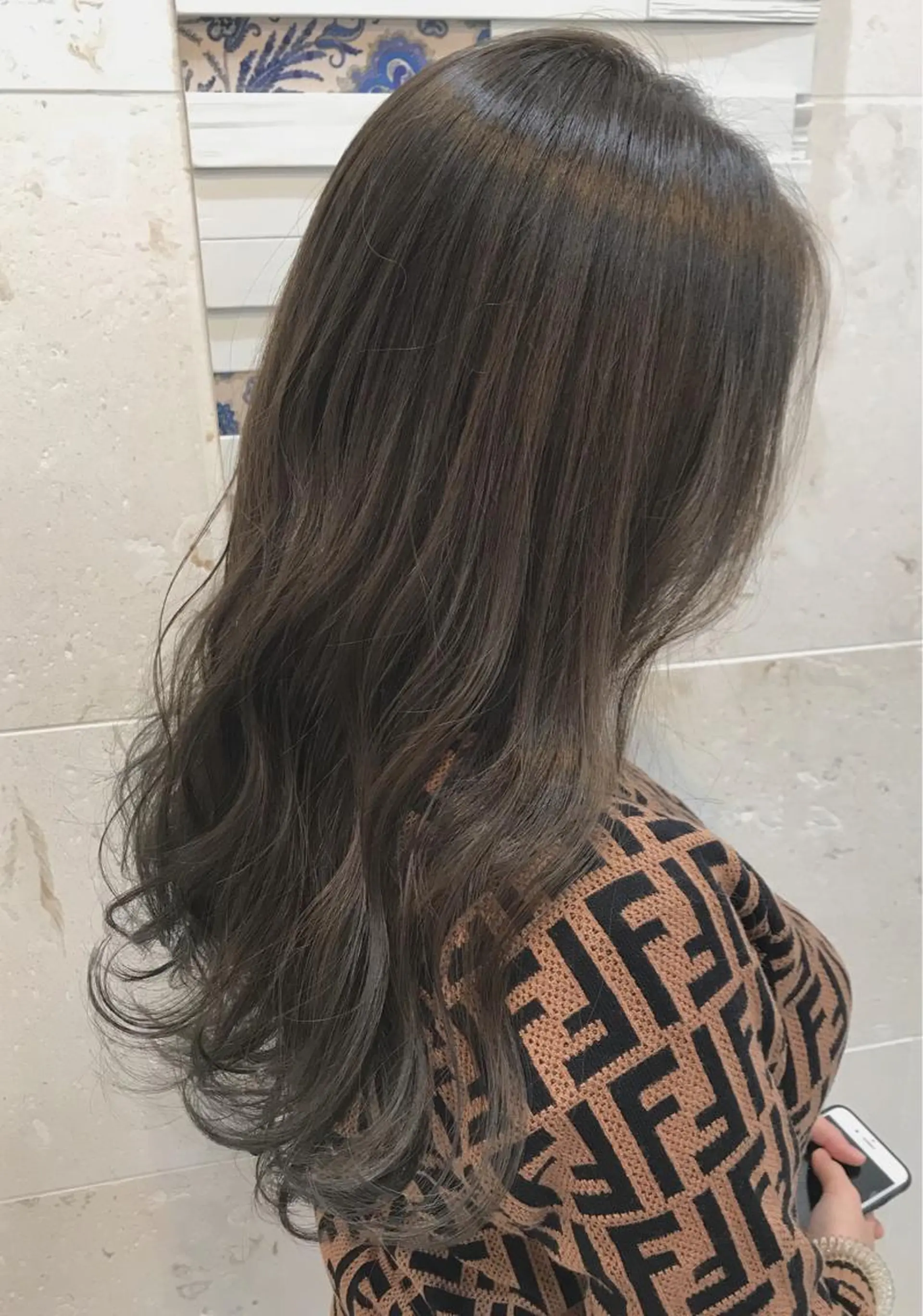 ロング カラー カット ヘアカラー トリートメント 💘カラー人気Ｎｏ. １💘SAYAのヘアスタイル
