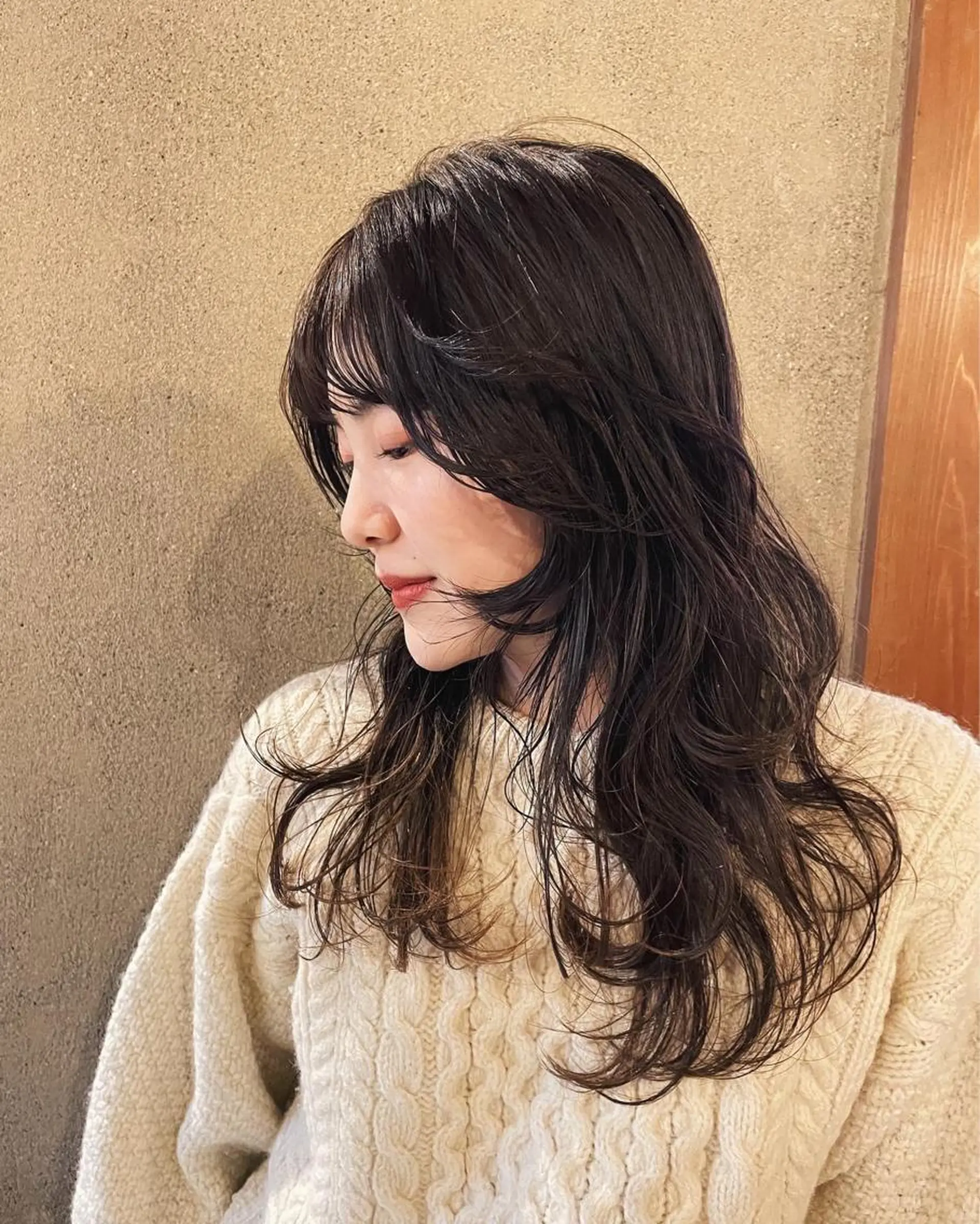 ミディアム カラー ヘアカラー トリートメント 似合わせパーマ 🌼カンナのヘアスタイル