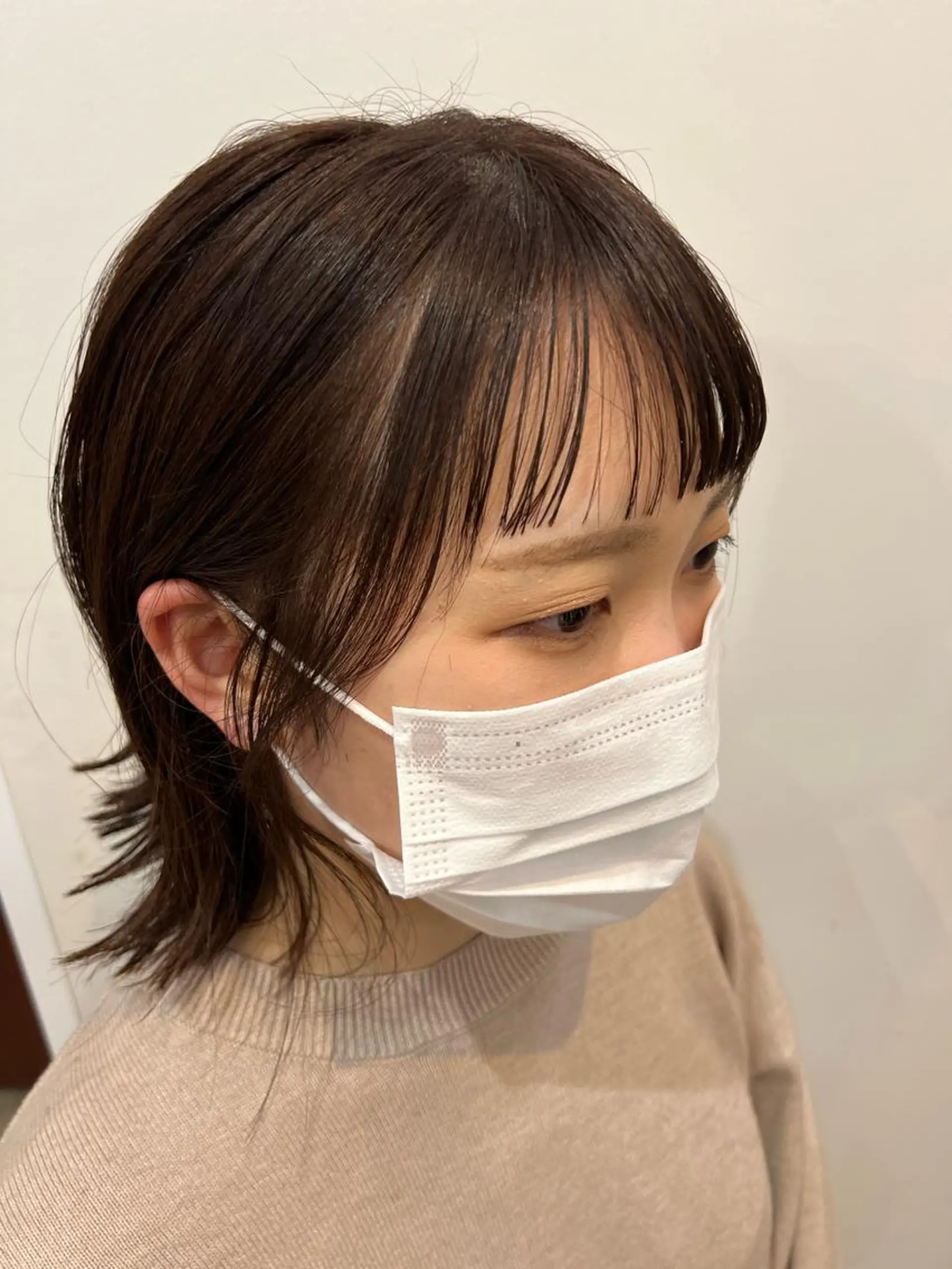 ショート カラー オン眉 ヘアカラー トリートメント メンズカット曲がる 縮毛矯正佐々木タクマのヘアスタイル