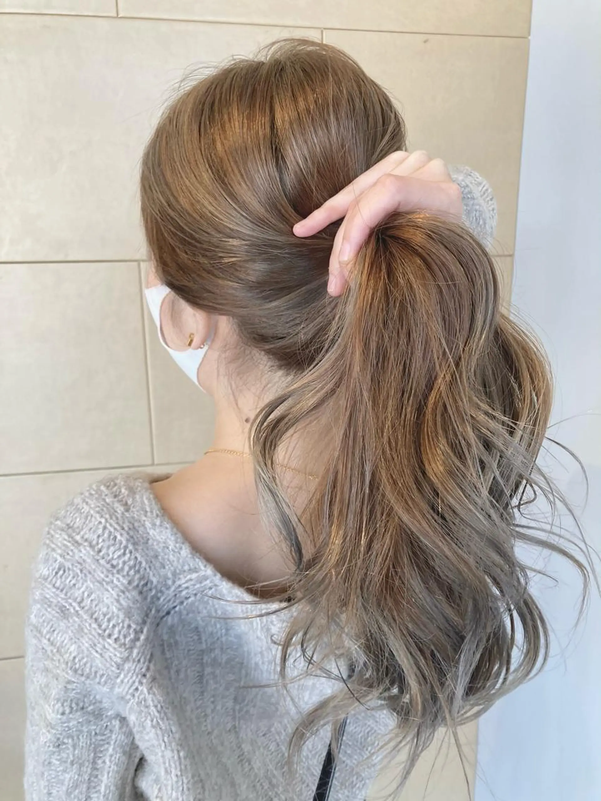 ロング タカツド ユウキのヘアスタイル