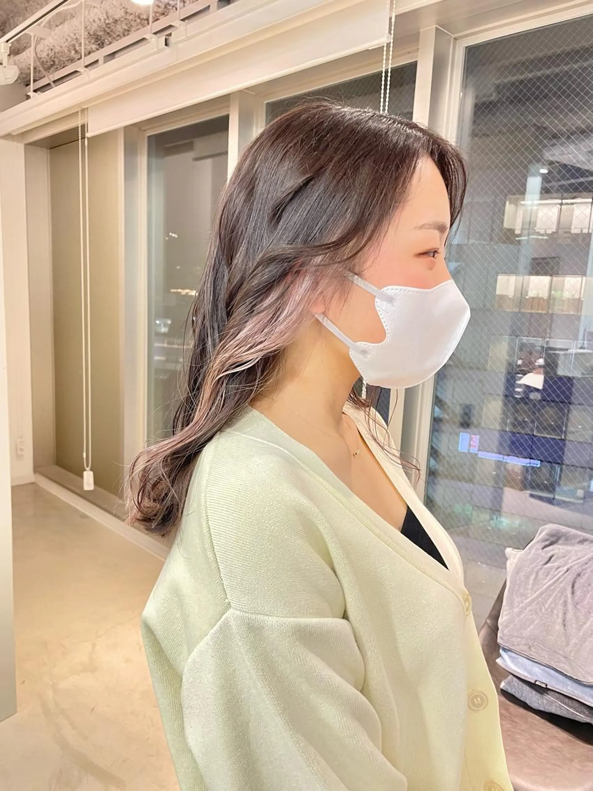 ミディアム 🎗 💖井上 竜 ブリーチ指名No.1のヘアスタイル