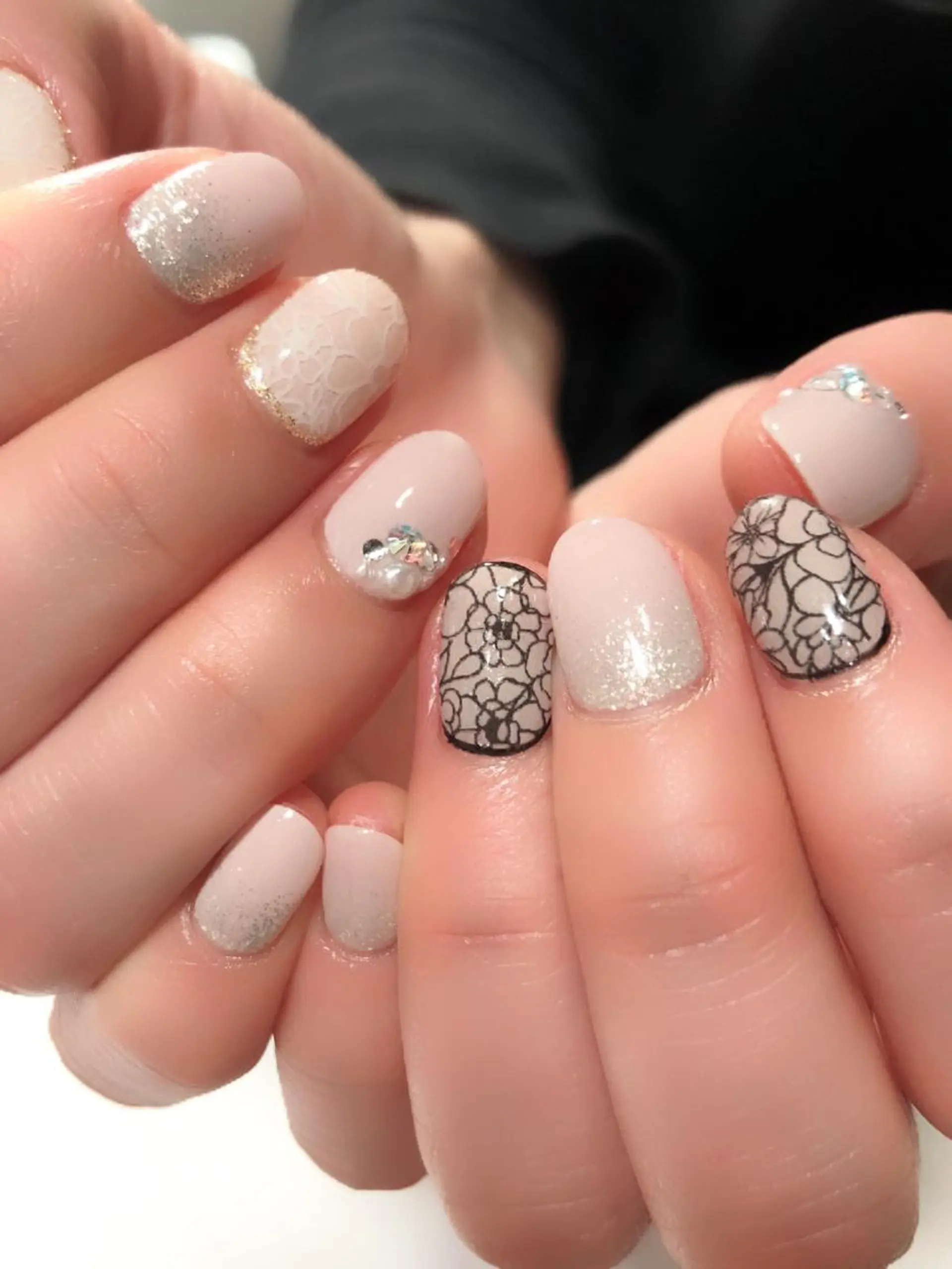 ネイル フラワーネイル atelier la vita所属・lavita. mimuraのネイルデザイン