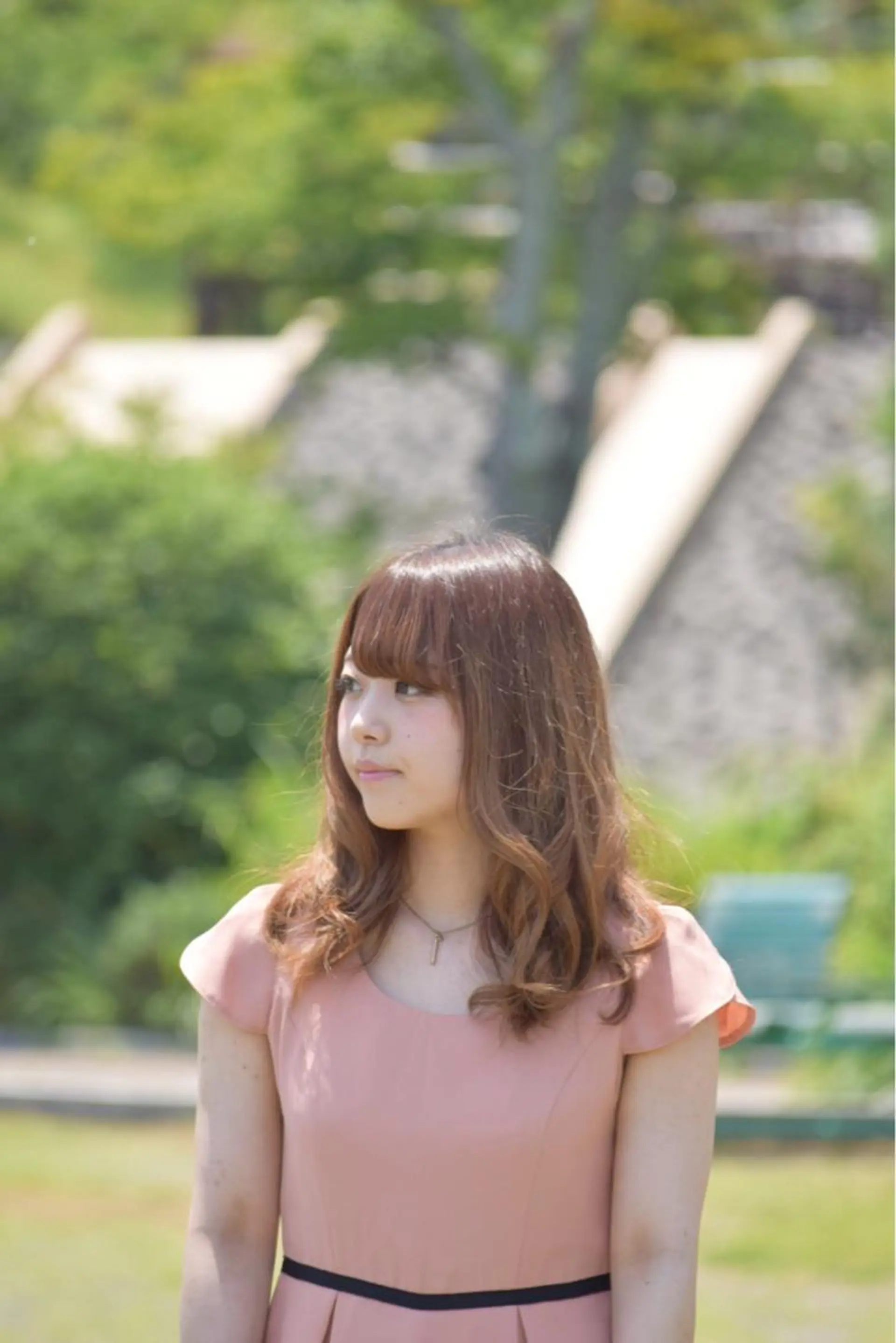 ミディアム セミロング ロング カラー アッシュ she.by五感鷹匠所属・櫛引 健太のヘアスタイル