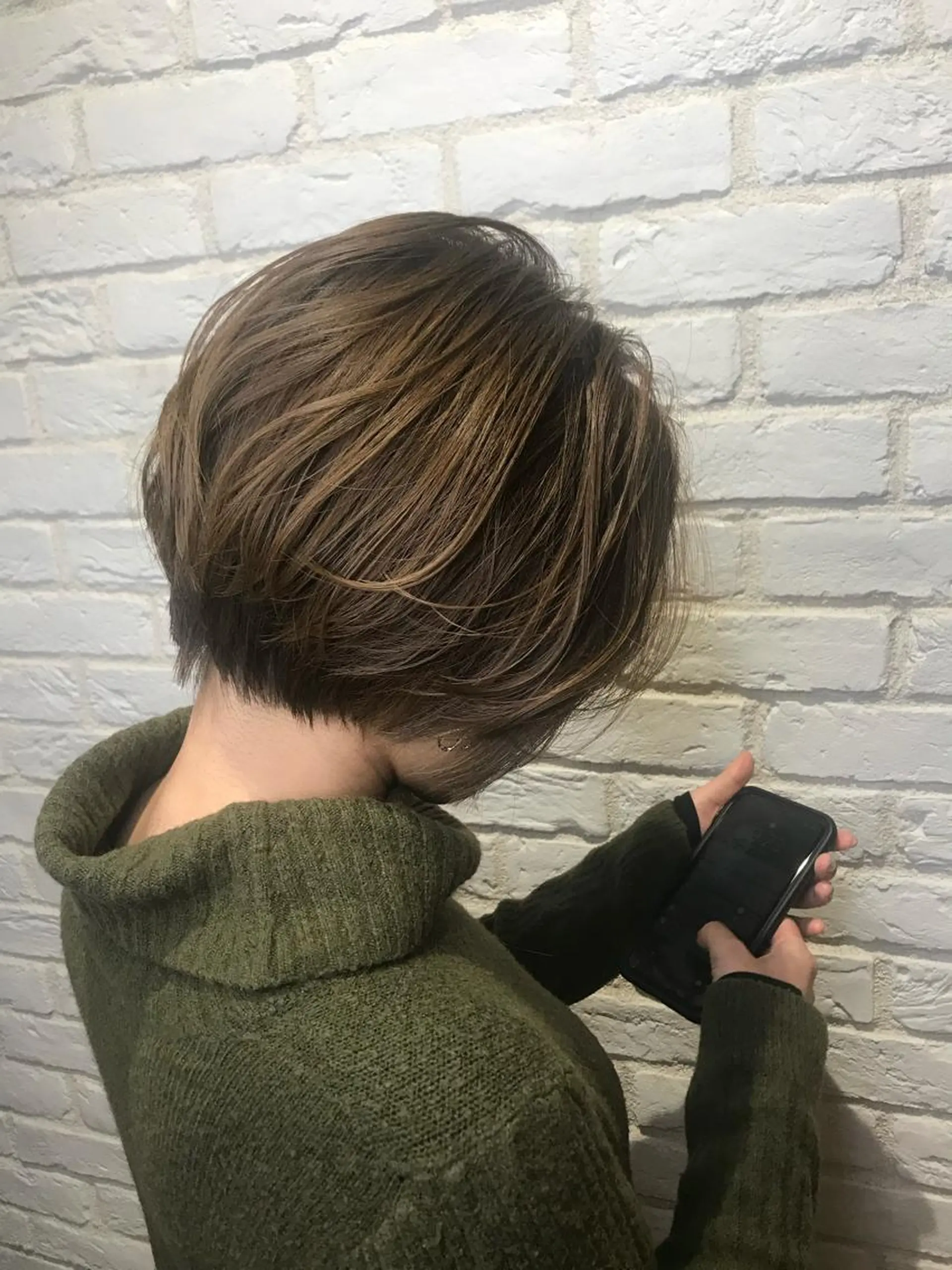 ショート カラー カット トリートメント TRUCK トラックのヘアスタイル