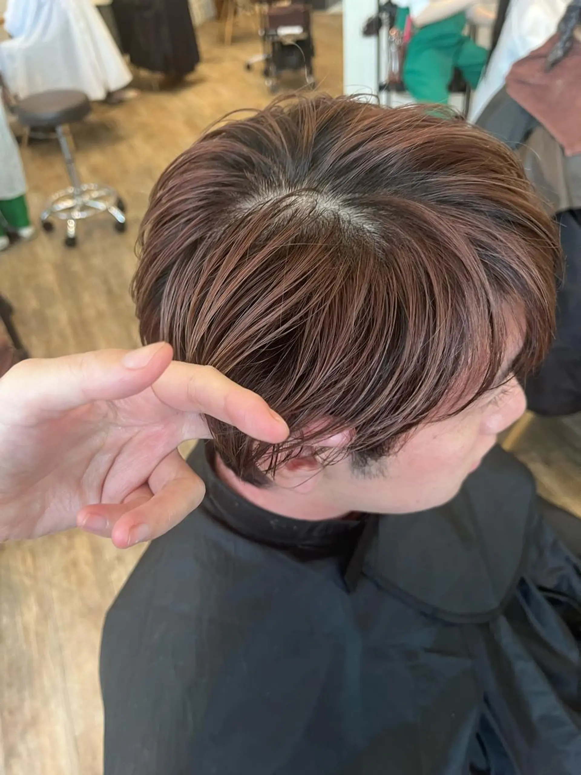 ショート ヘアカラー ⭐️ アユミ⭐️のヘアスタイル