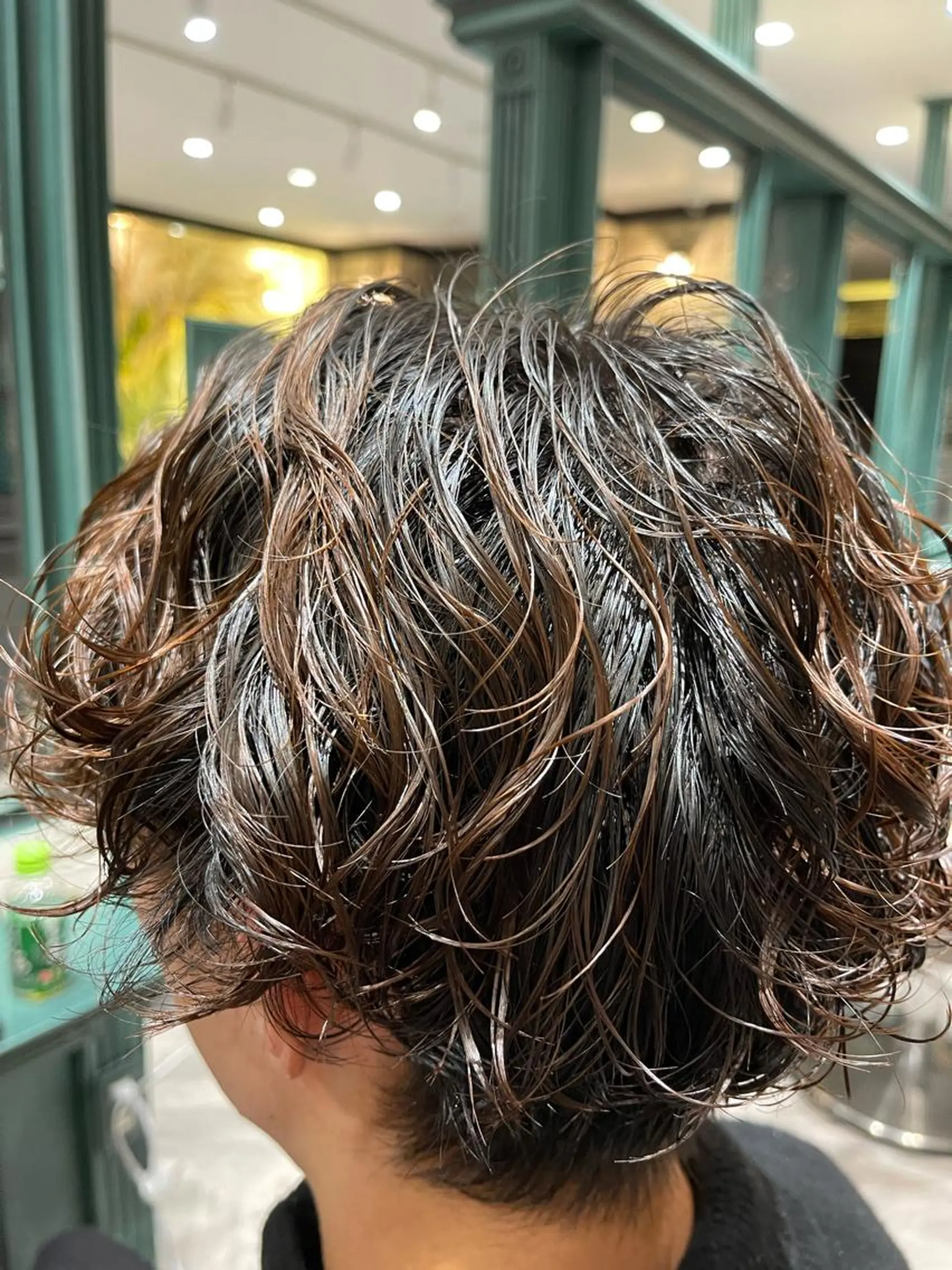 メンズ メンズパーマ 大佐古 陣冶のヘアスタイル