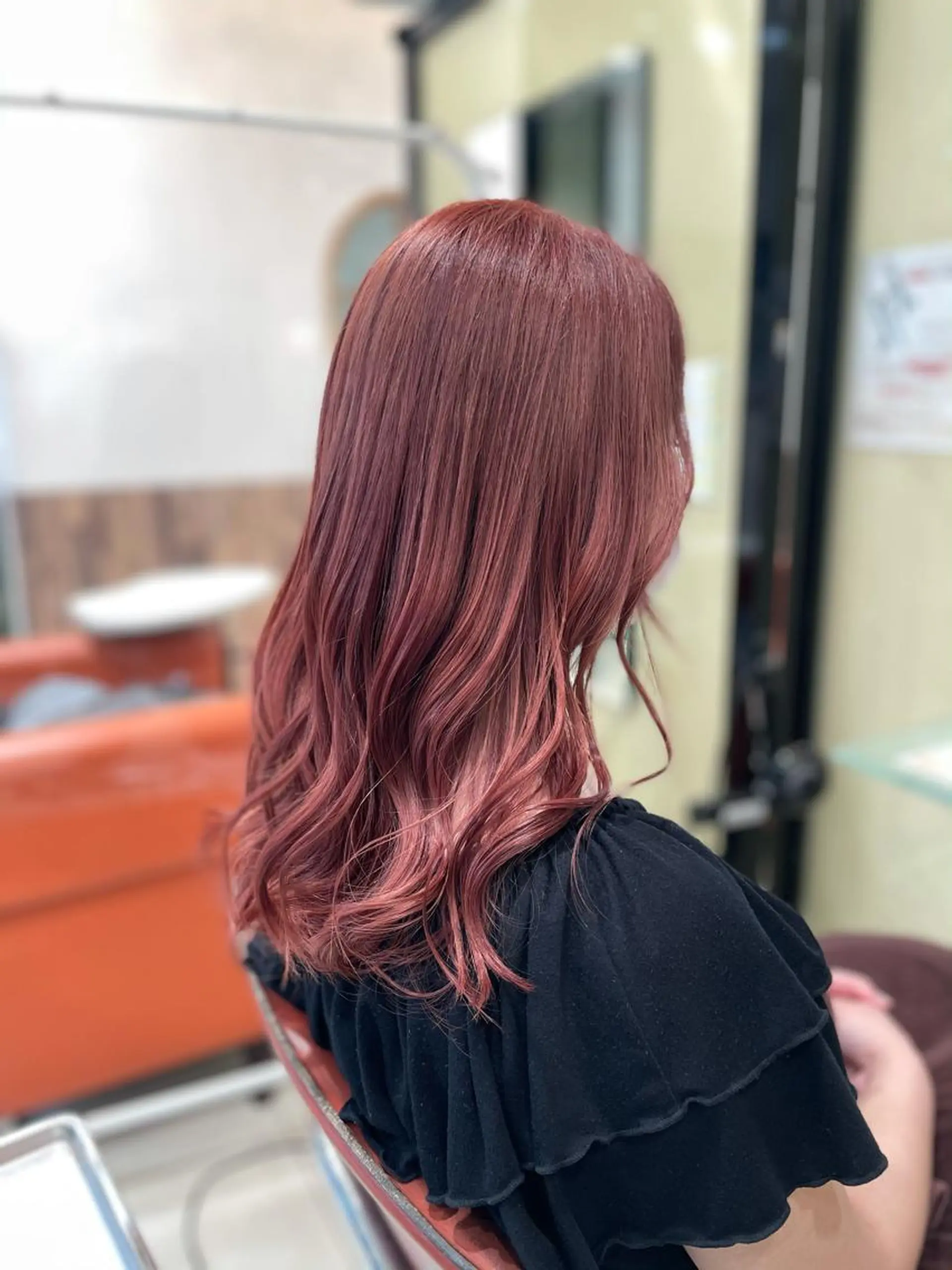 セミロング カラー 井上 武輝のヘアスタイル