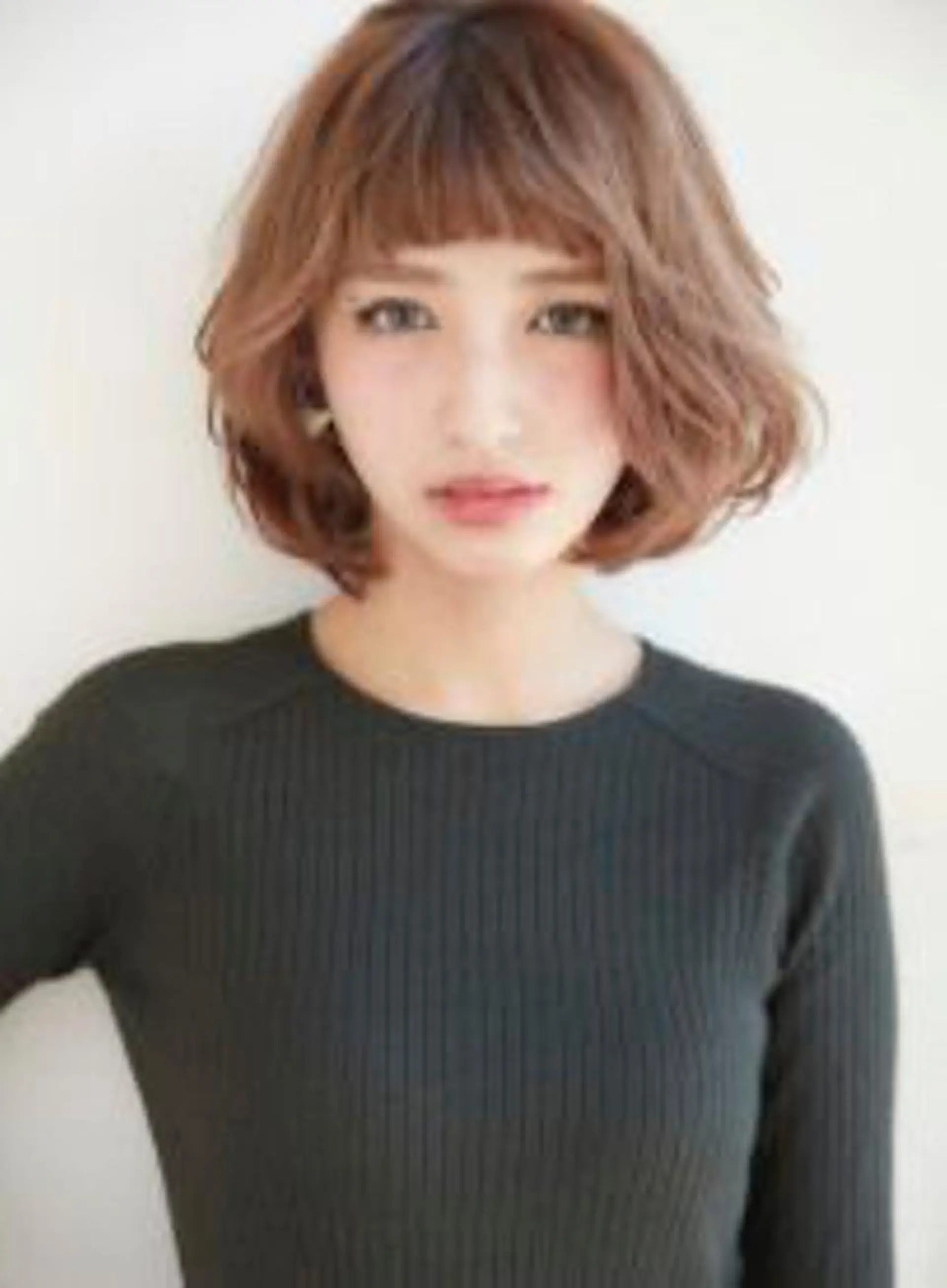ミディアム カラー 【公式】amble luxe池袋東口💛のヘアスタイル