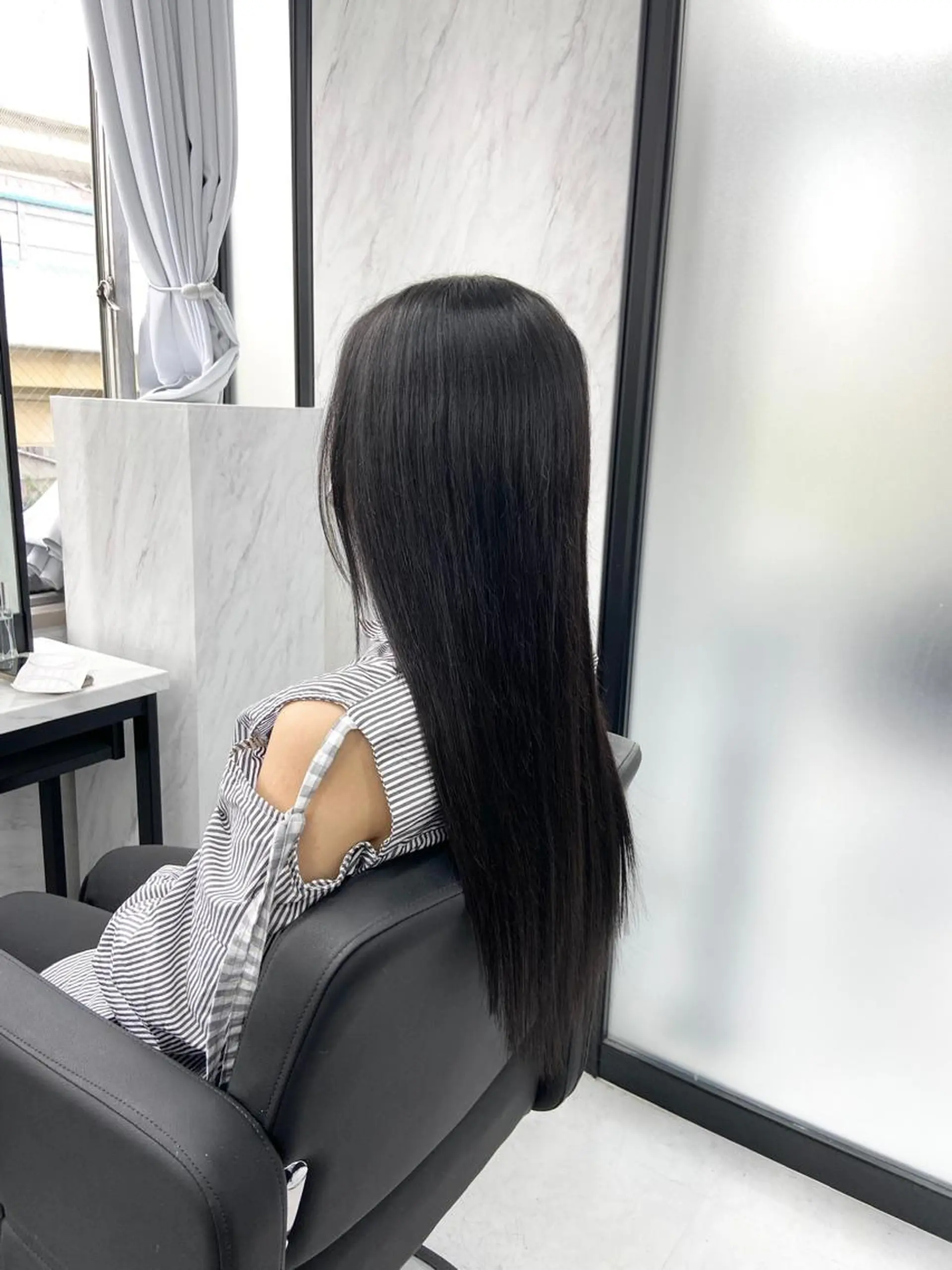 ロング カラー ハイトーンカラー ヘアカラー トリートメント エクステ ミルボンAujua認定サロン Ria  OSAKA 梅田所属・メンズ、エクステ特化 Ryuのヘアスタイル