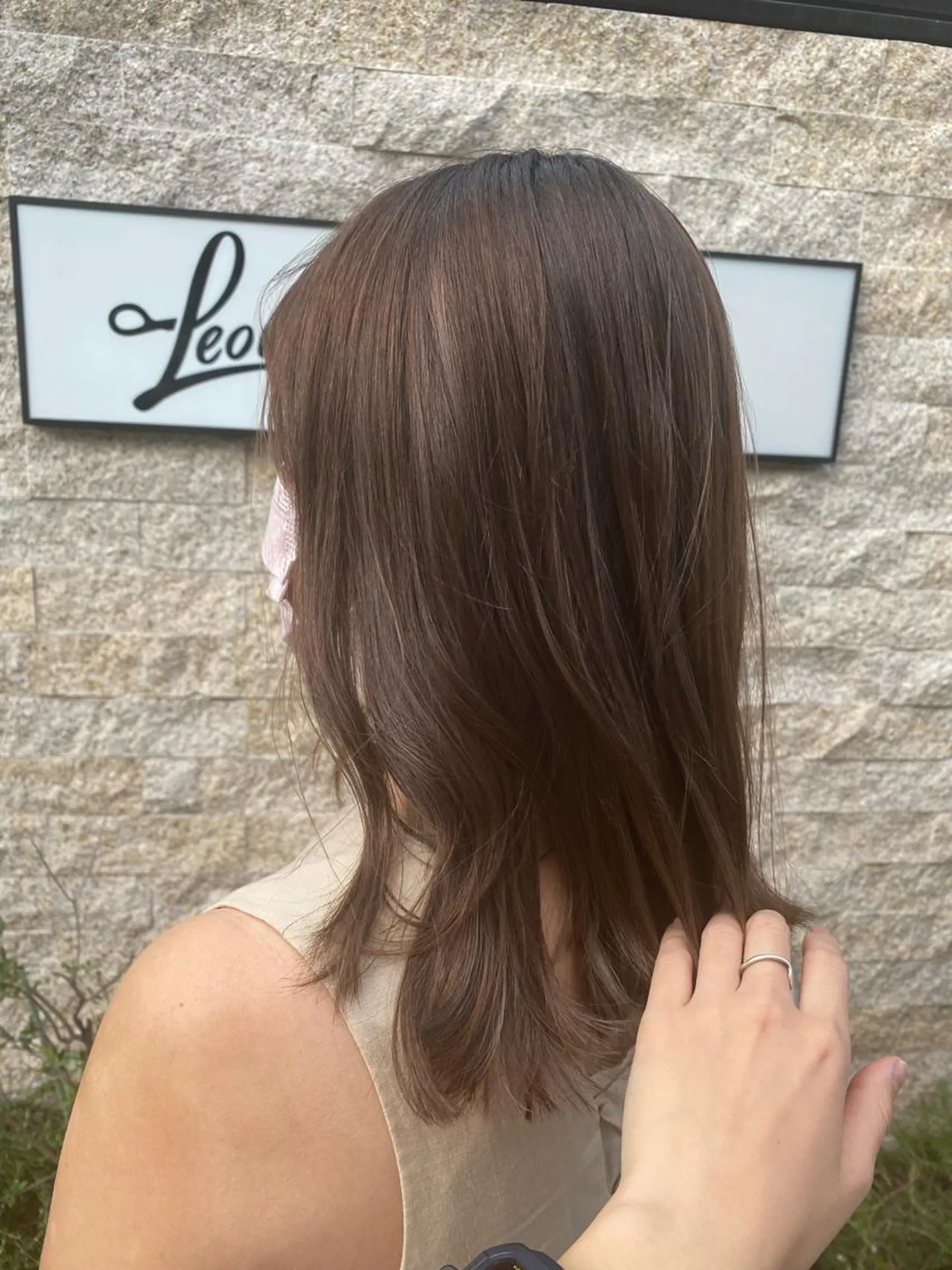 ミディアム カラー グレージュ ラベンダーカラー ラベンダーグレージュ ラベンダーグレー カット ヘアカラー トリートメント ✨透明感カラー✨ 🦖佐々木未来🦕のヘアスタイル