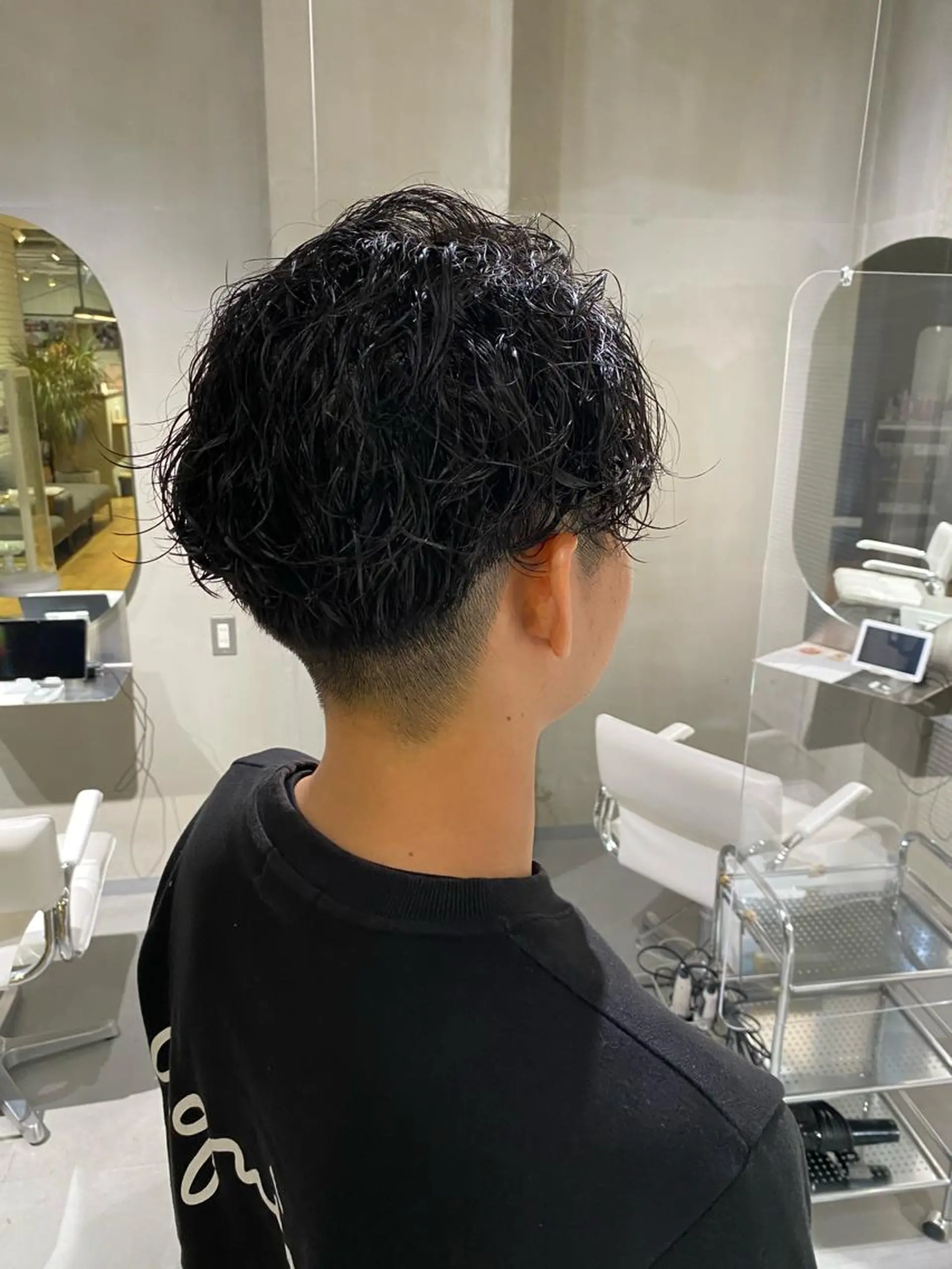 パーマ souvenir所属・アカリ /カットモデル募集のヘアスタイル