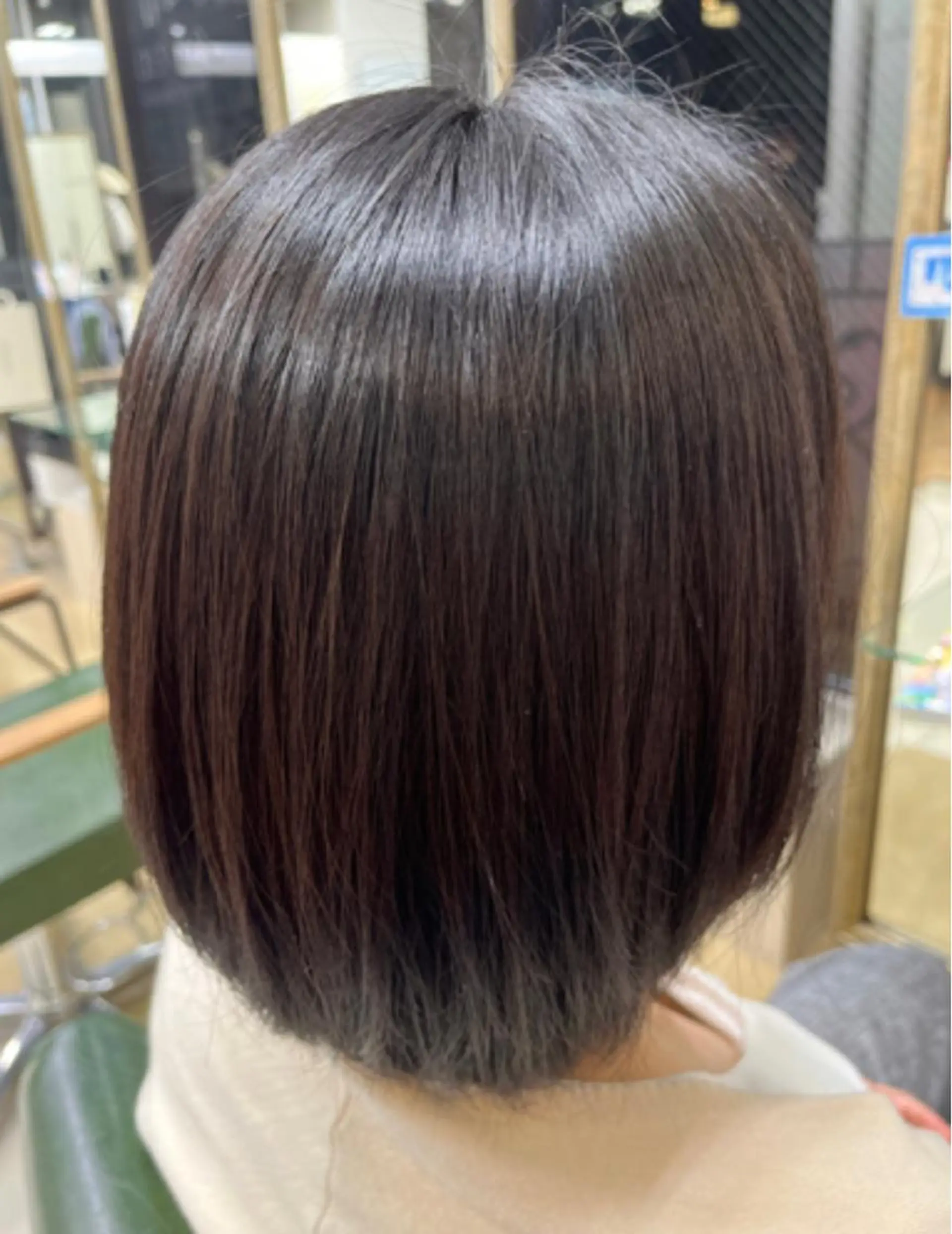 ミディアム カラー ヘアカラー 小関 未悠のヘアスタイル