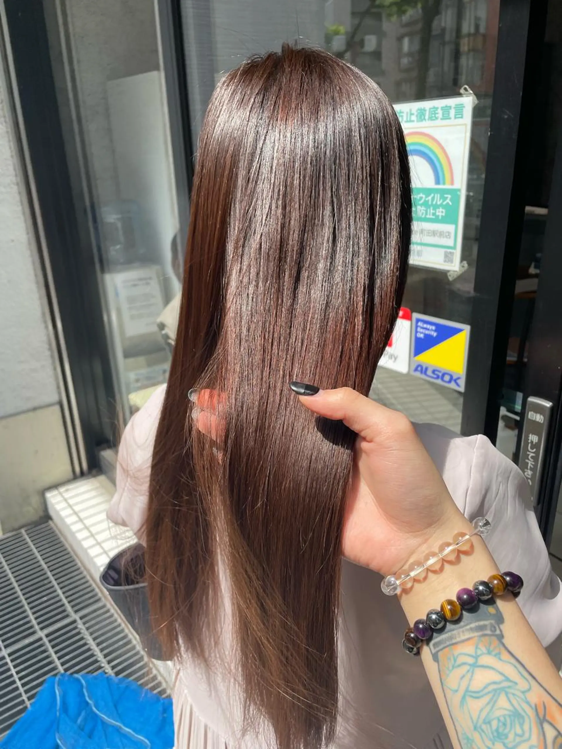 ロング 縮毛矯正 艶髪カラー ⚡️東出晃幸⚡️のヘアスタイル