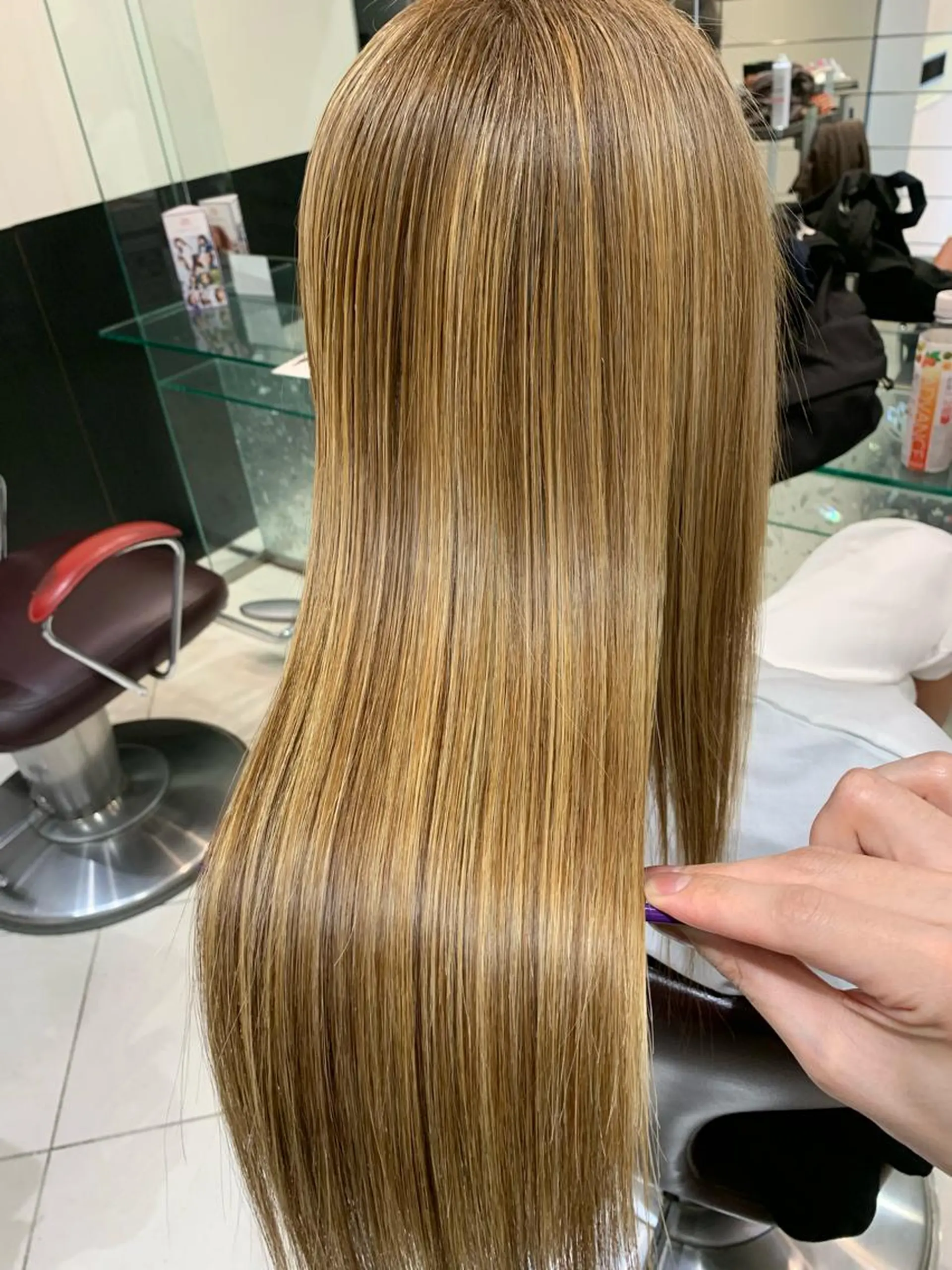 ロング カット ヘアカラー トリートメント ヘアセット ✨上村 潤平✨メンズヘア✨のヘアスタイル