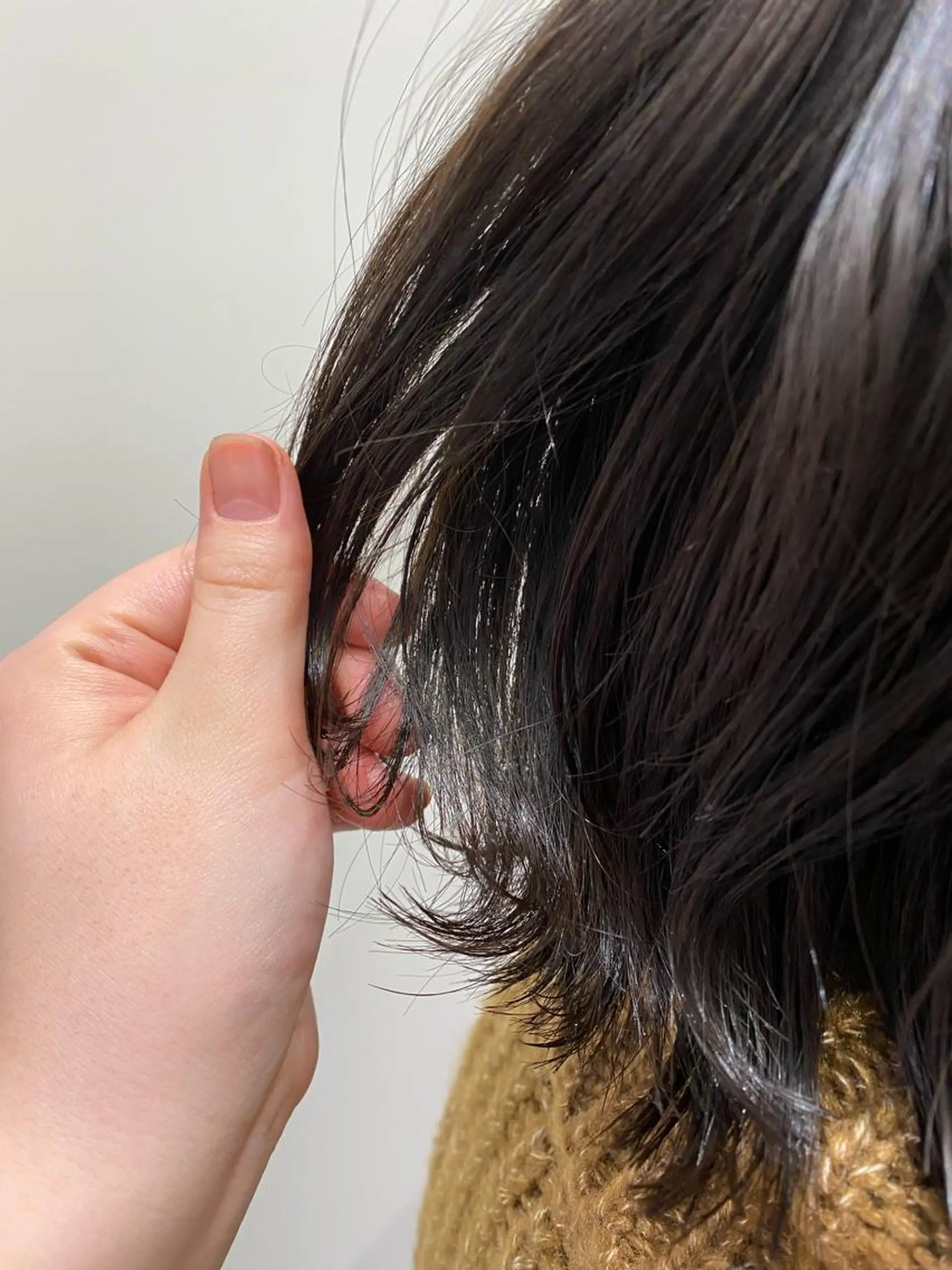ミディアム カラー ブルーカラー ブラウンカラー マットブラウン オタク美容師💟 チバコナツのヘアスタイル