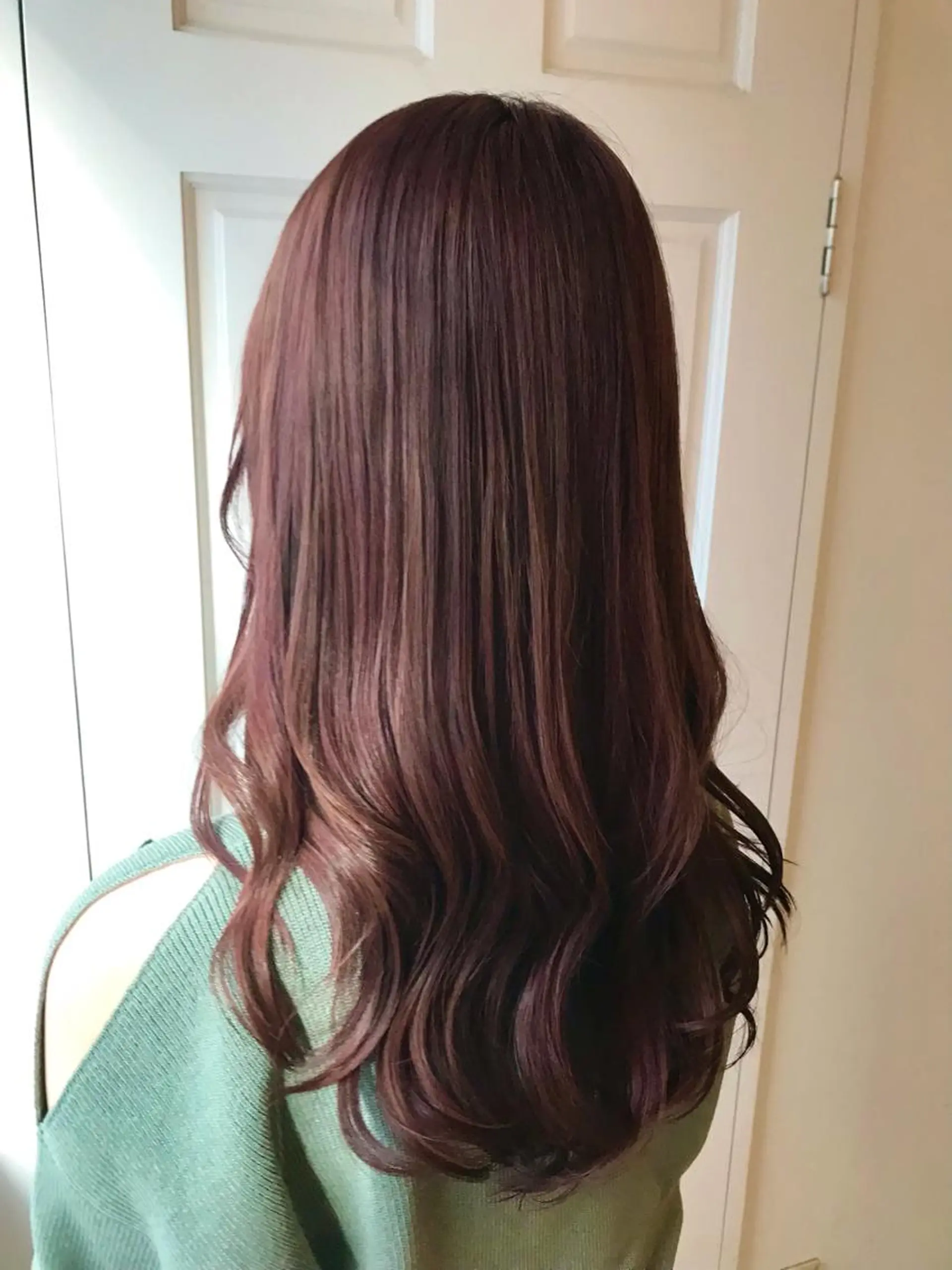 セミロング カラー sherry所属・髪質再整color 🤎cut🤎ぐっちのヘアスタイル