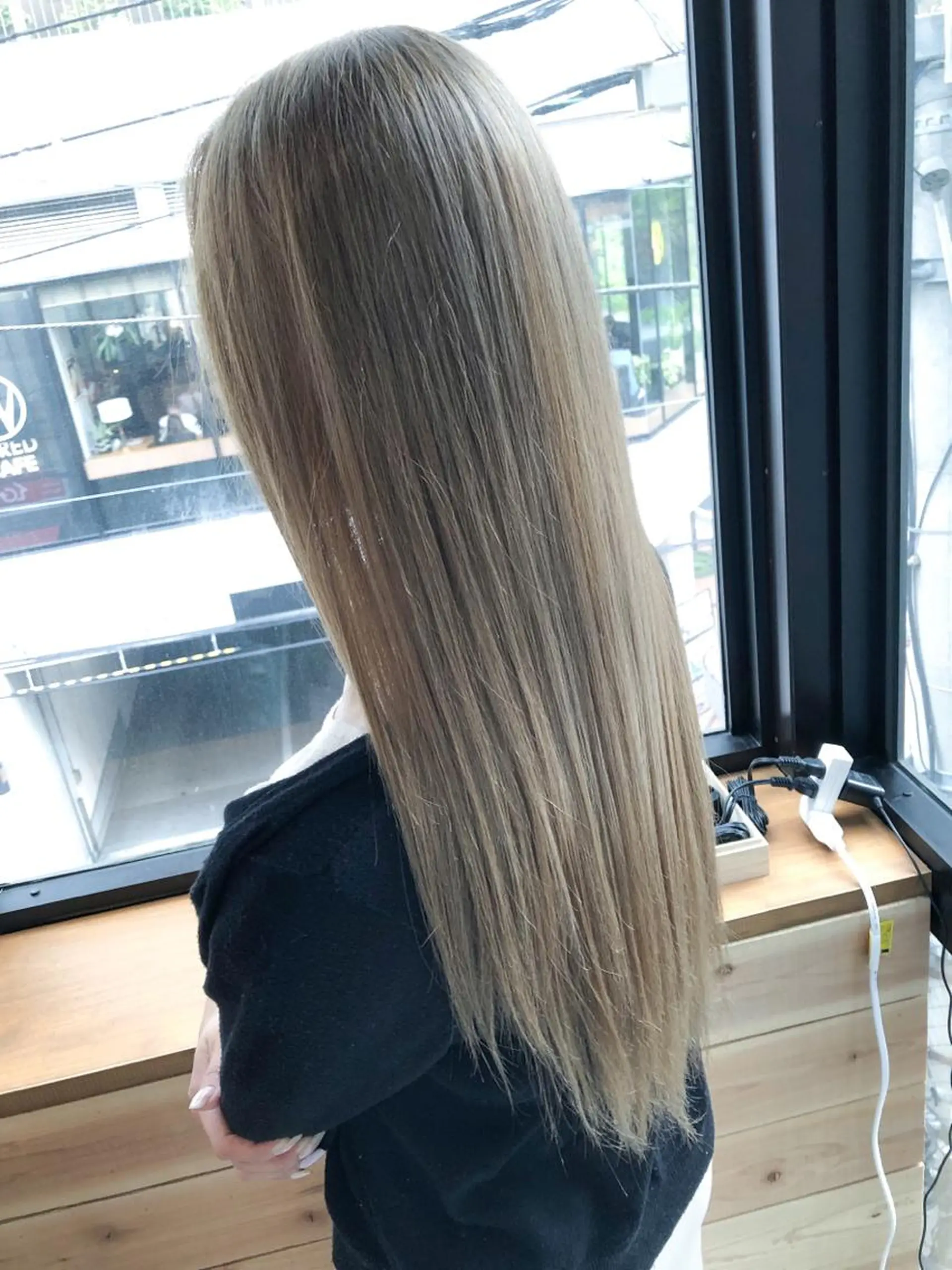 ロング tahie所属・クスカワ ノリエのヘアスタイル