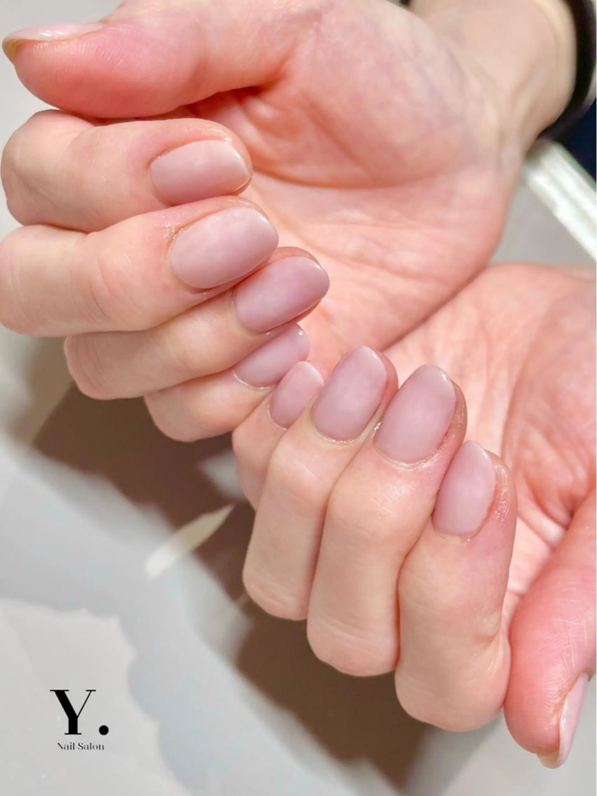 ネイル オフィスネイル ワンカラーネイル Nail Salon Y.のネイルデザイン