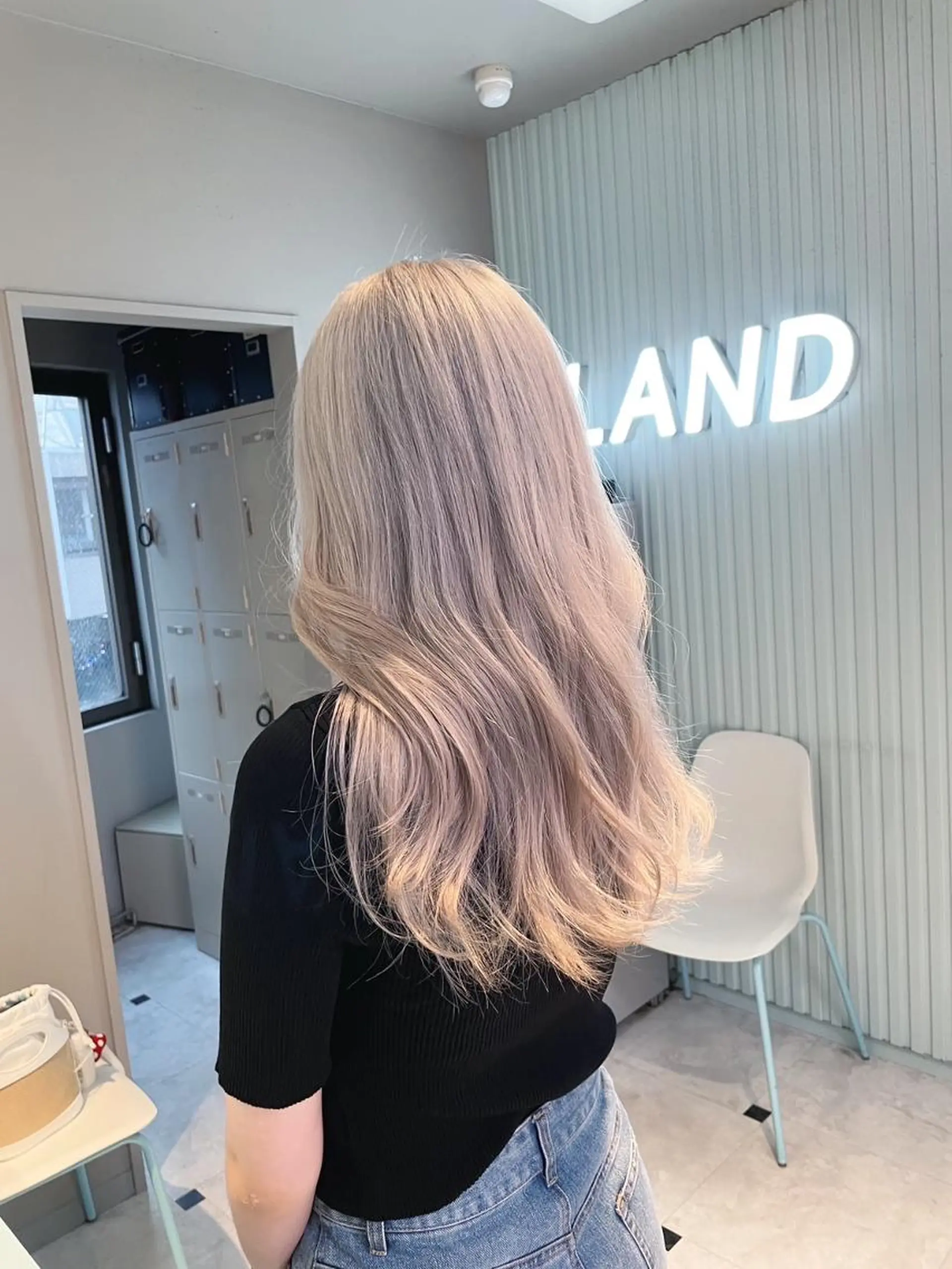 カラー ふんわり🐏ガーリー ベージュ🤎こころのヘアスタイル
