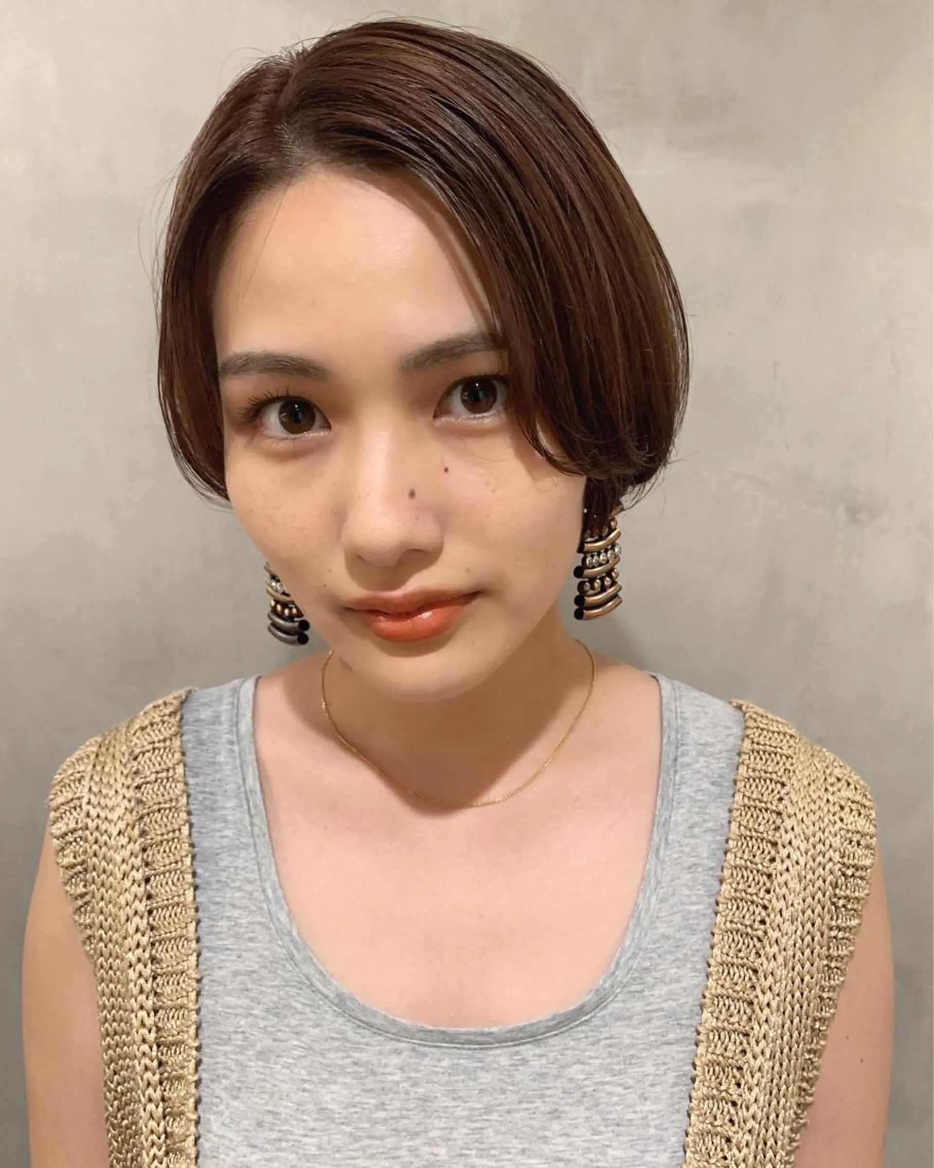 ショート カラー カット トリートメント 優 作のヘアスタイル