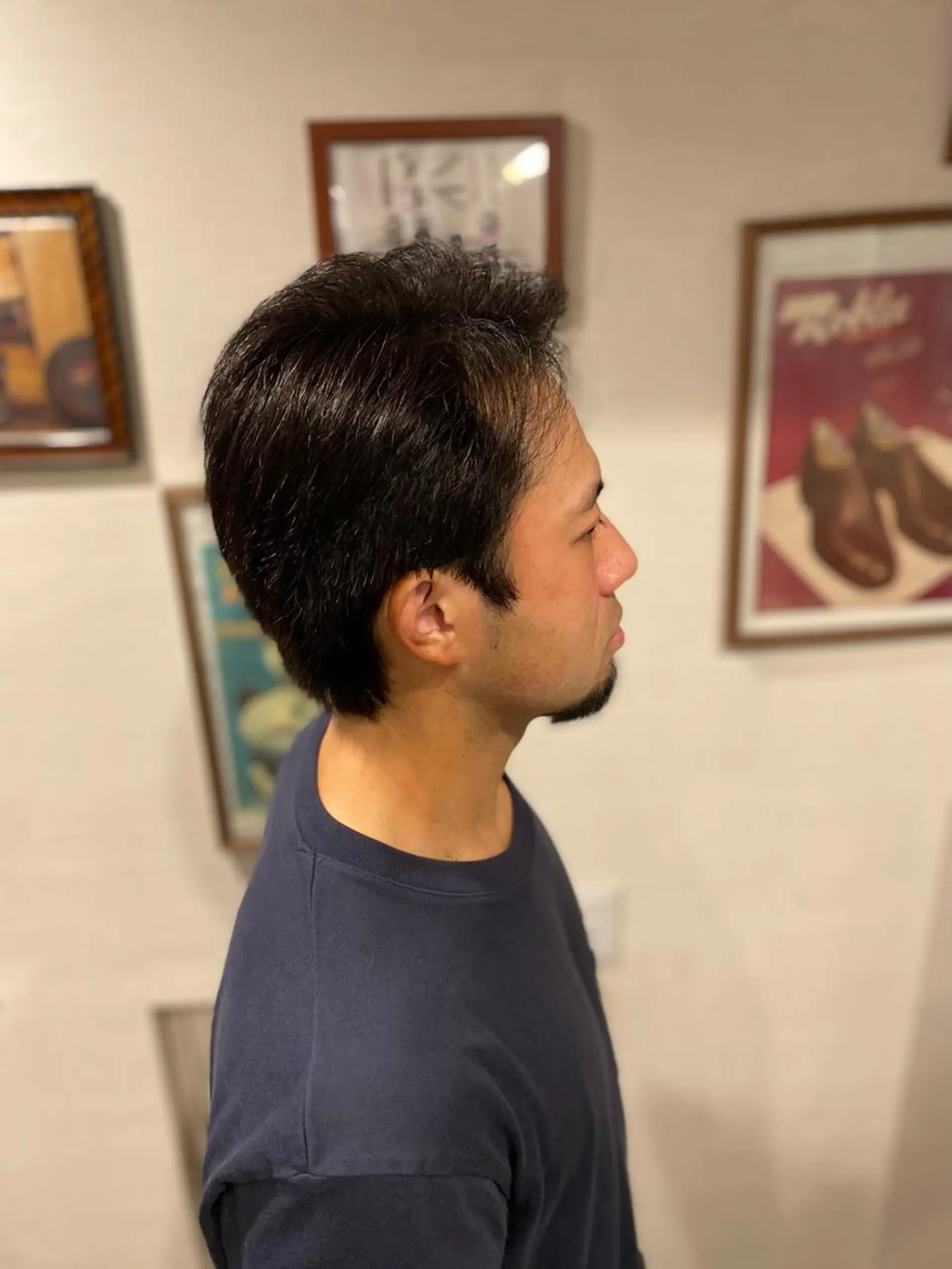 ミディアム メンズ TRAD  BARBER STYLE Ⅱ所属・💈二子玉川メンズ カット木村海斗💈のヘアスタイル