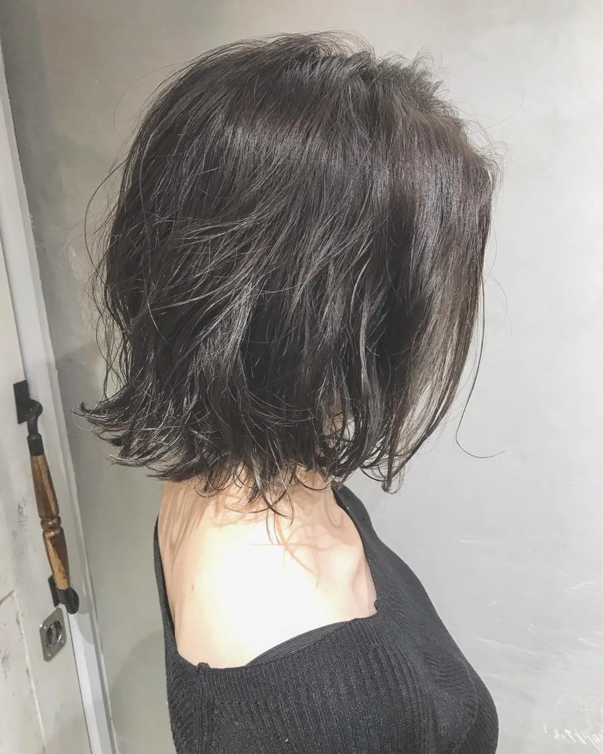 ショート カラー パーマ ブルーカラー 透明感カラー BRICK所属・［BRICK］Yui ナチュラル系の極みのヘアスタイル