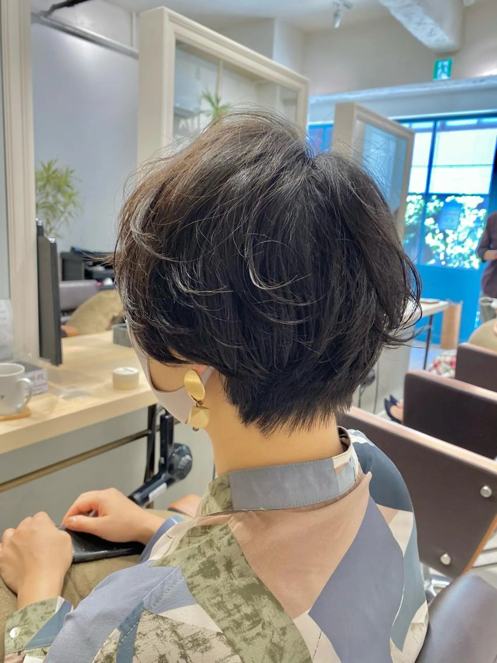 ショート パーマ 北村 直人のヘアスタイル