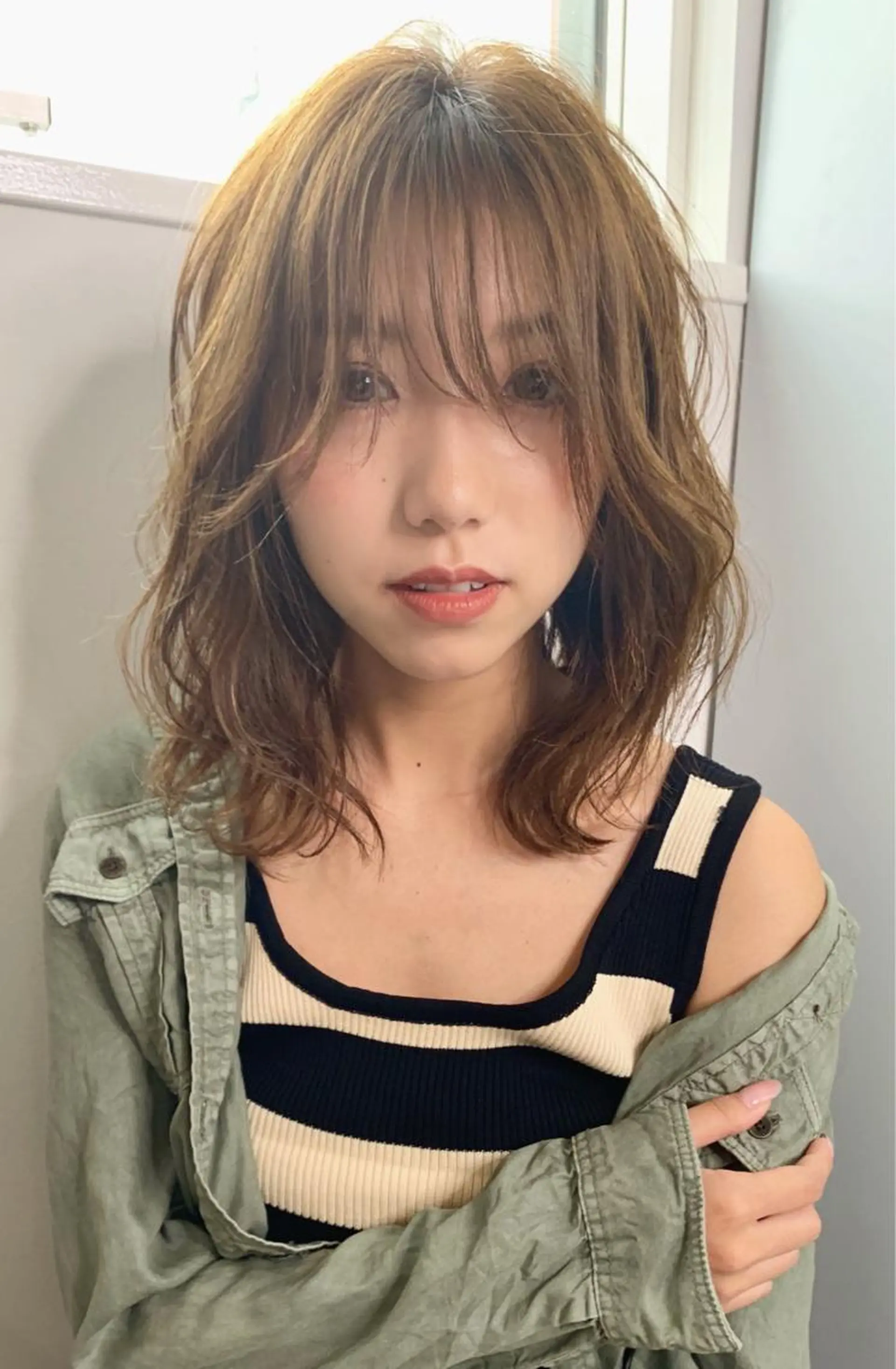 ミディアム 新田  祐樹のヘアスタイル