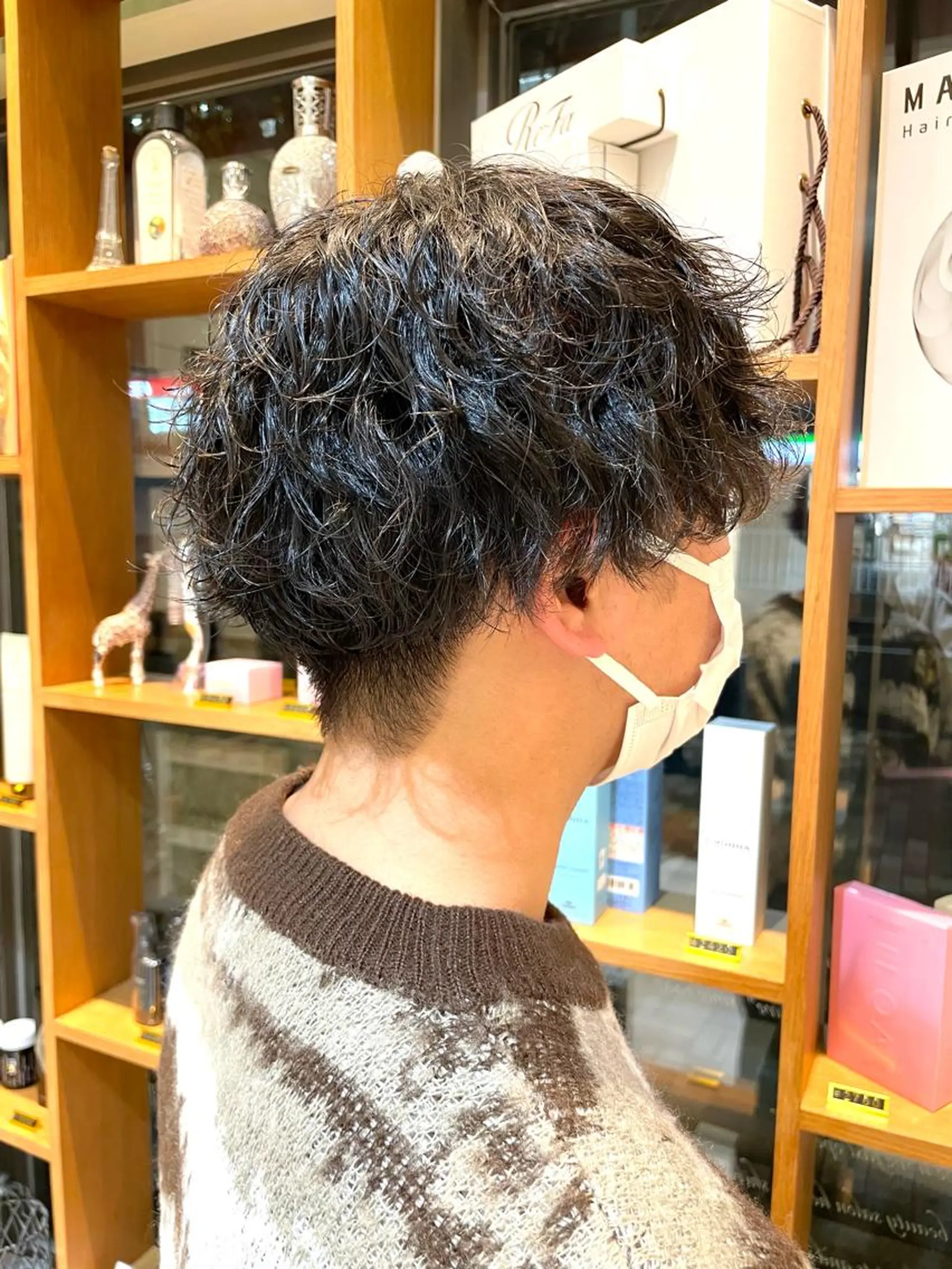 パーマ メンズ カット パーマ ヘアアレンジ 🌿あがりれいなのその他イメージ