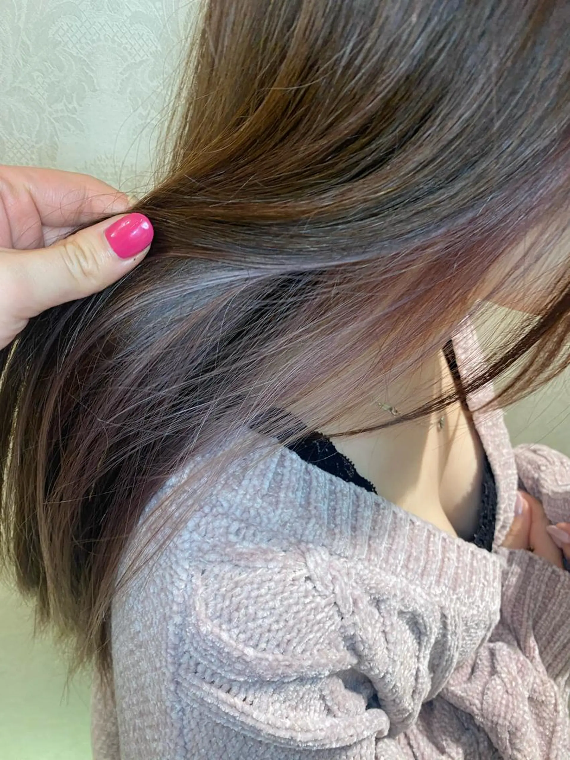ロング diar 大石 彩織のヘアスタイル