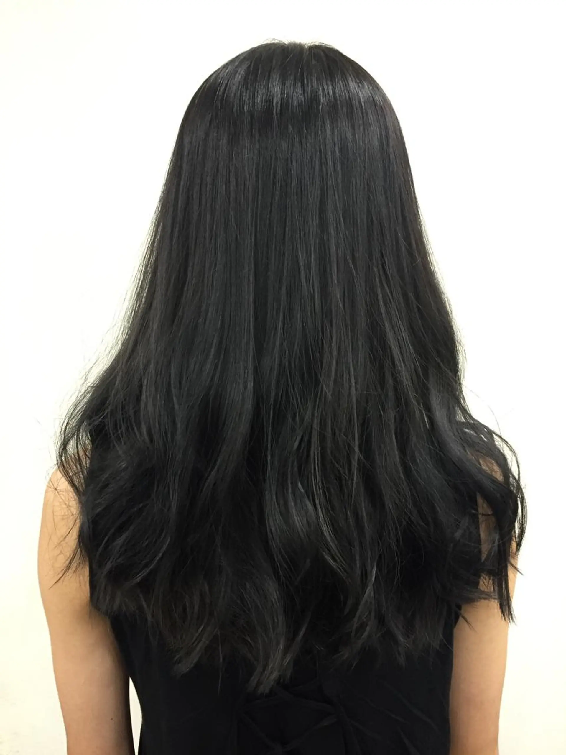 ロング カラー ネイビーカラー 🌛ダブルカラー 🌜SAYAKAのヘアスタイル