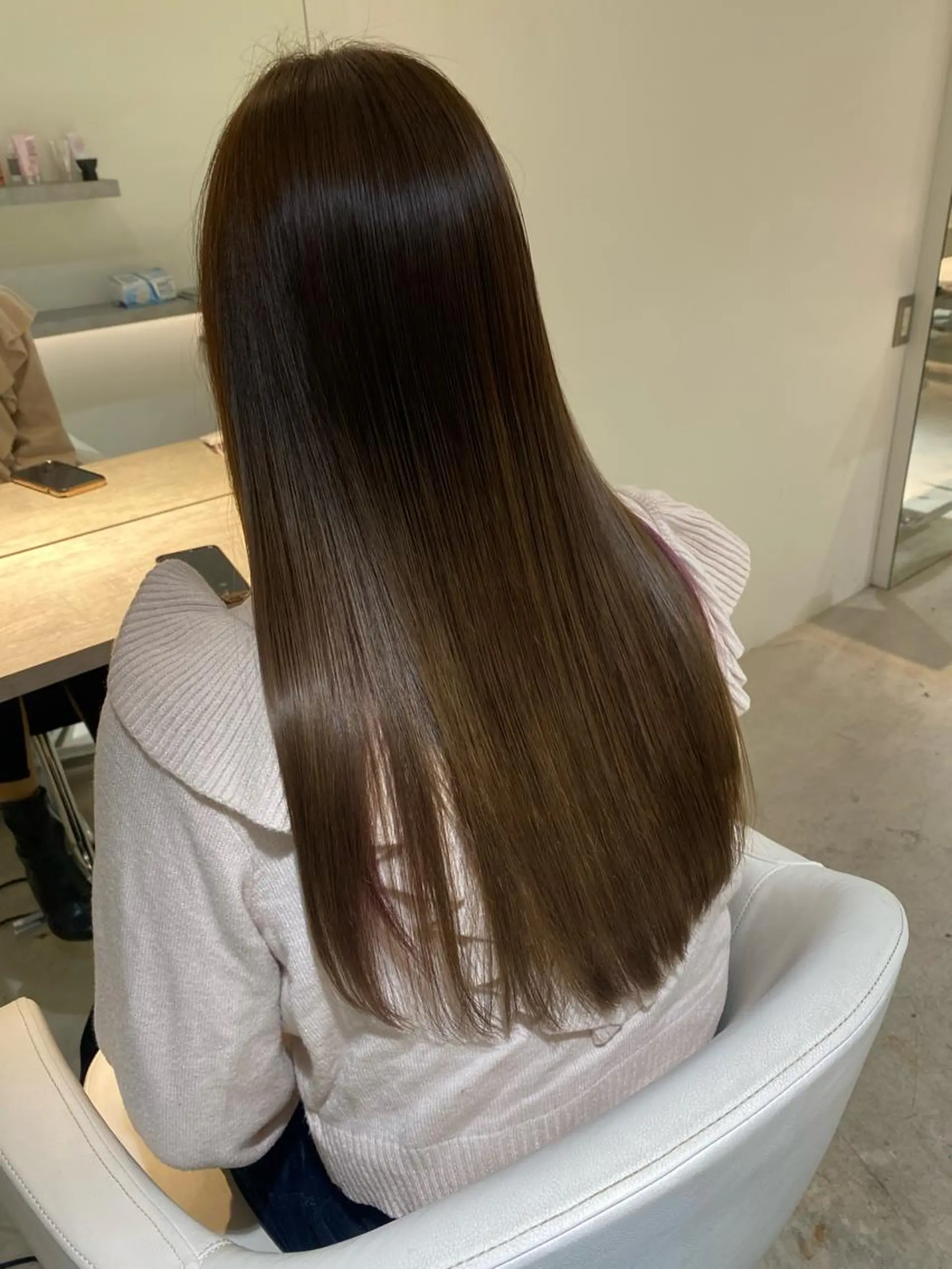 セミロング 髪質改善 トリートメント 縮毛矯正 トリートメント 🫧艶髪専門🫧 マサヤのヘアスタイル