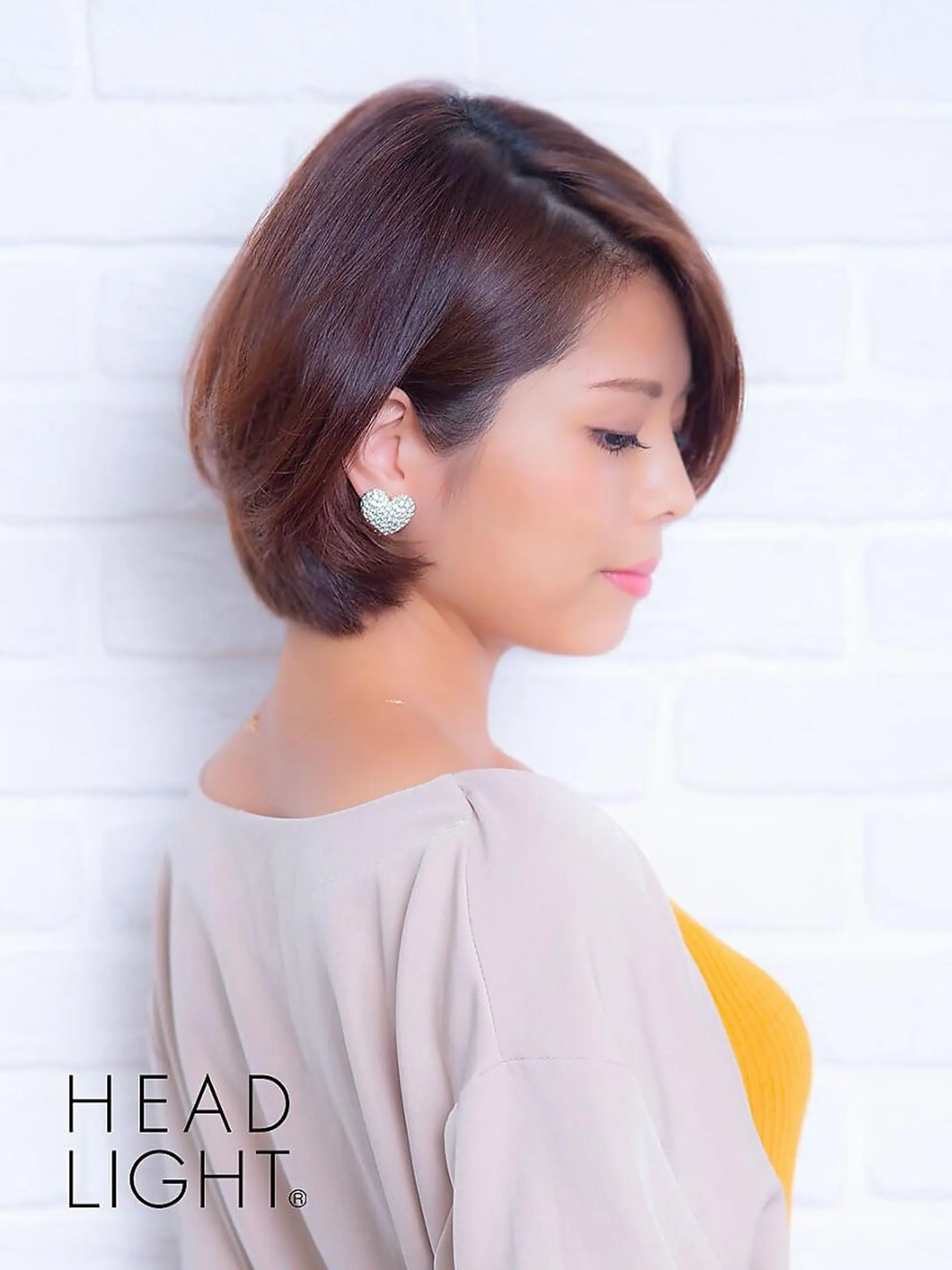 セミロング 上田 桃子のヘアスタイル