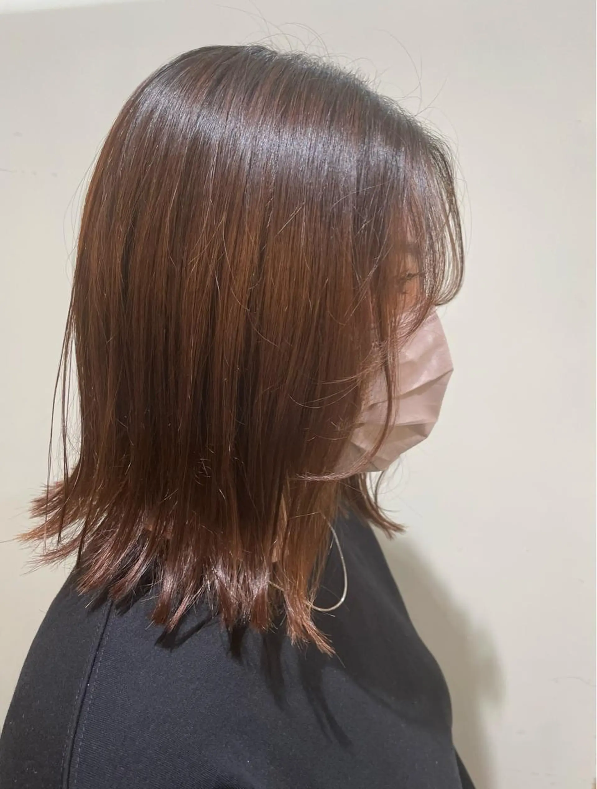 ミディアム ボブ 外ハネヘア 塚田 銀太のヘアスタイル