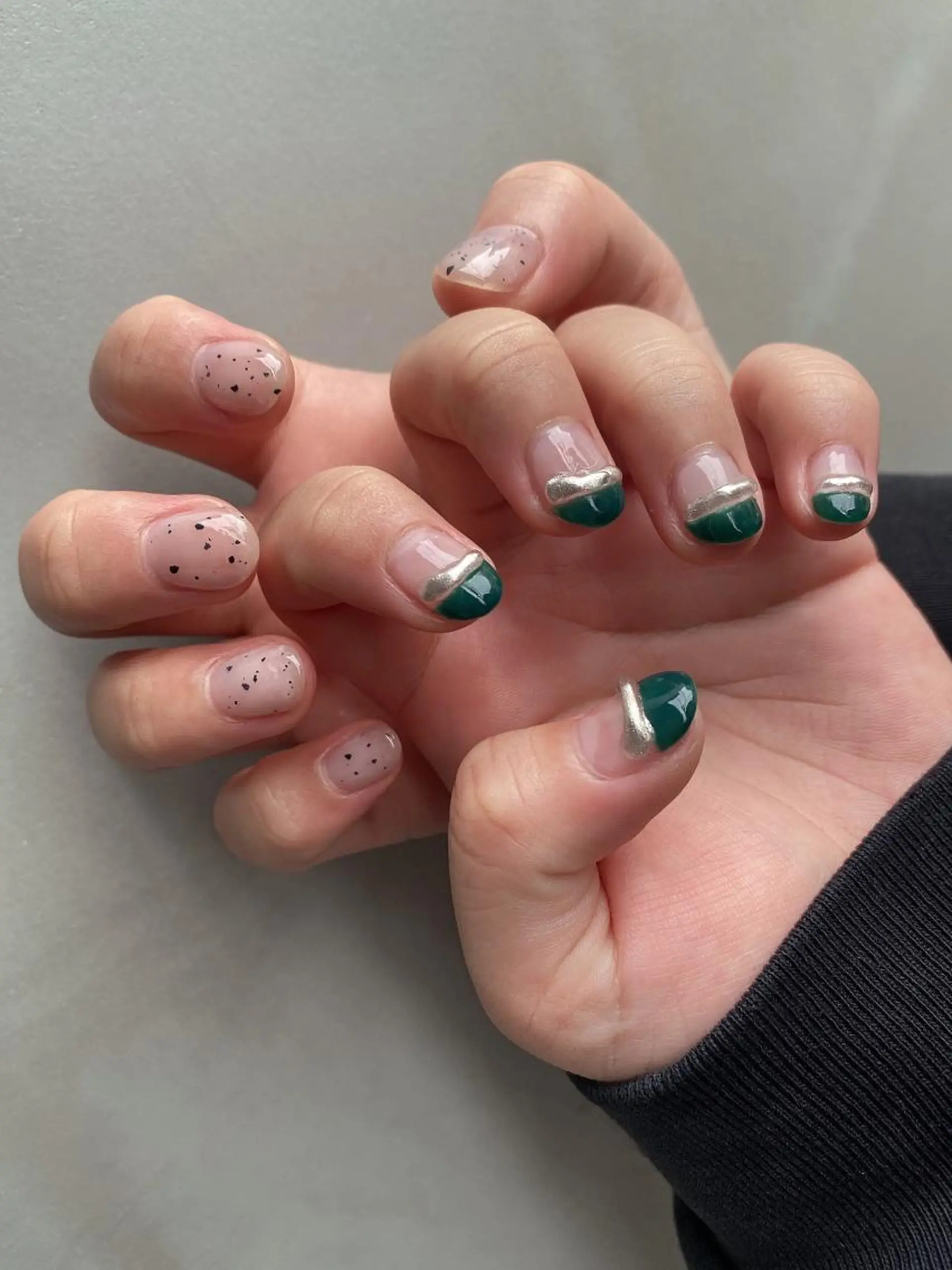 ネイル ミラーネイル ハンドネイル Nail salon Museのネイルデザイン