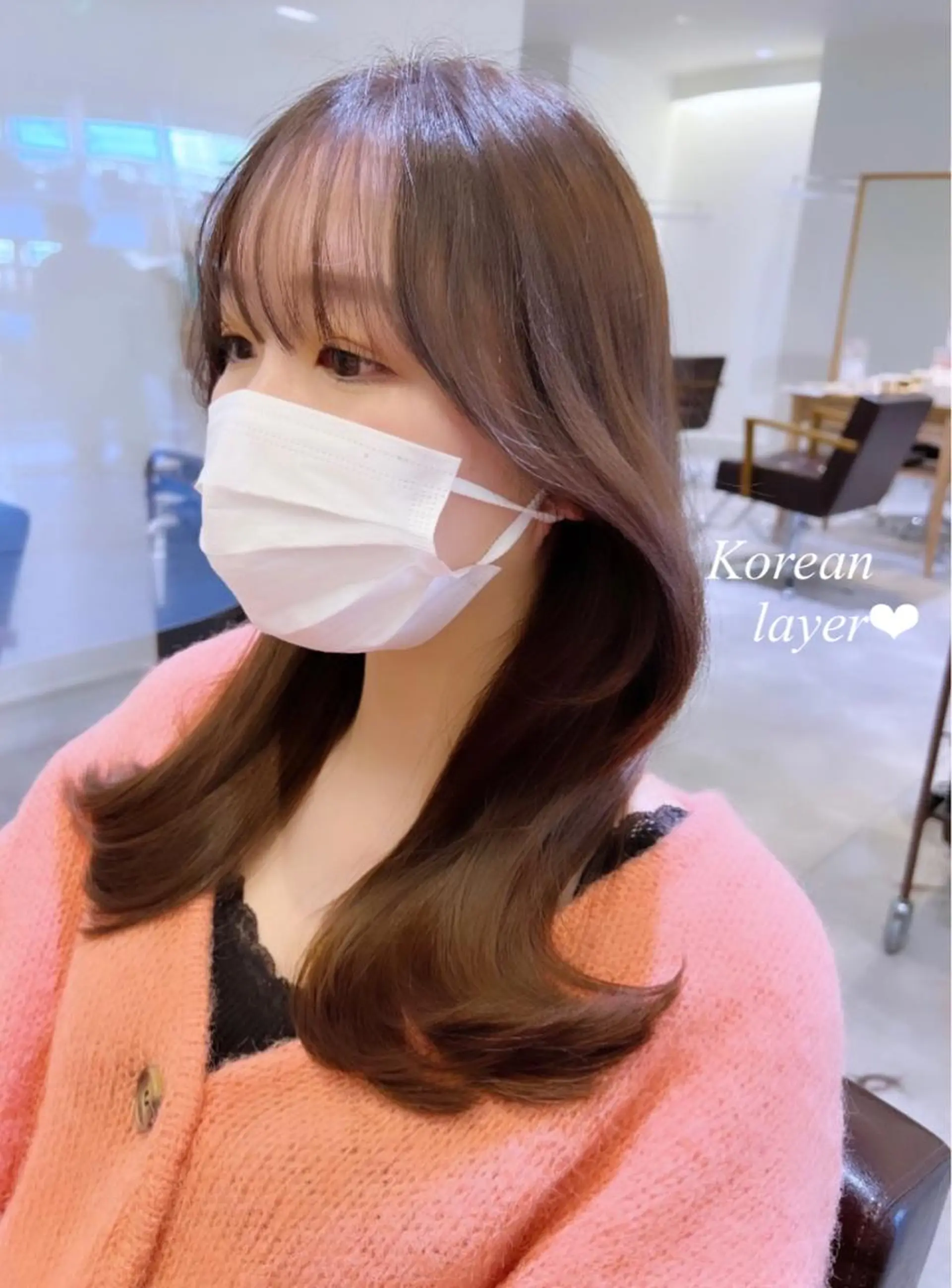 ロング カラー カット トリートメント 韓国ヘア×髪質改善 /yoshikaのヘアスタイル