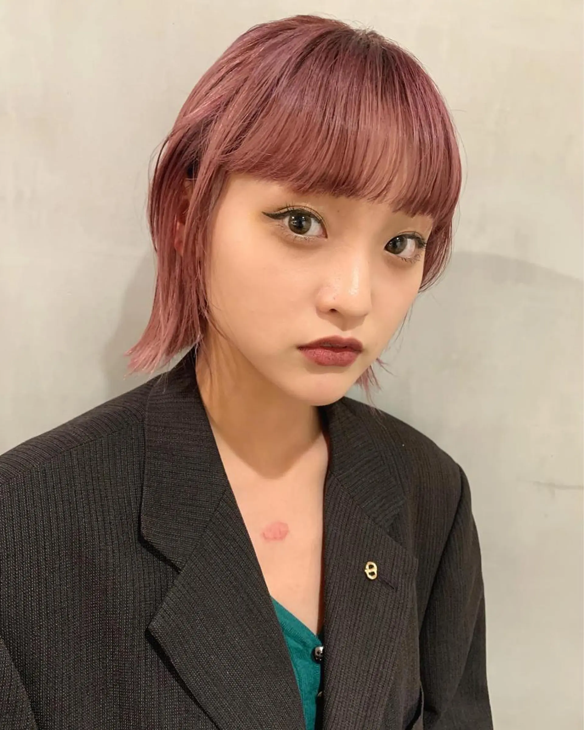 ショート カラー ヘアカラー トリートメント 優 作のヘアスタイル