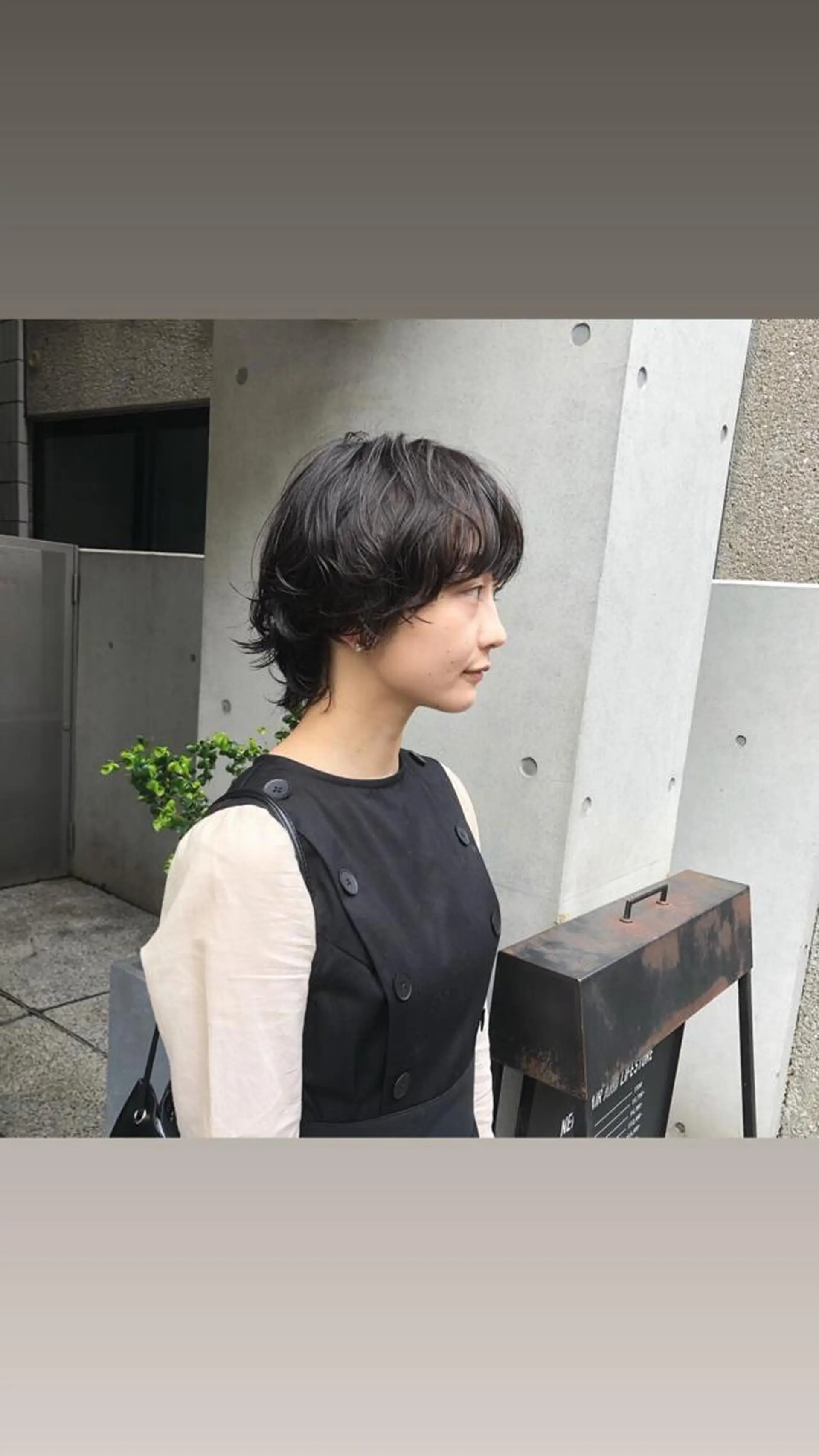 ショート ウルフカット カット パーマ ブランロール中目黒店所属・stylist 杉浦駿生のヘアスタイル