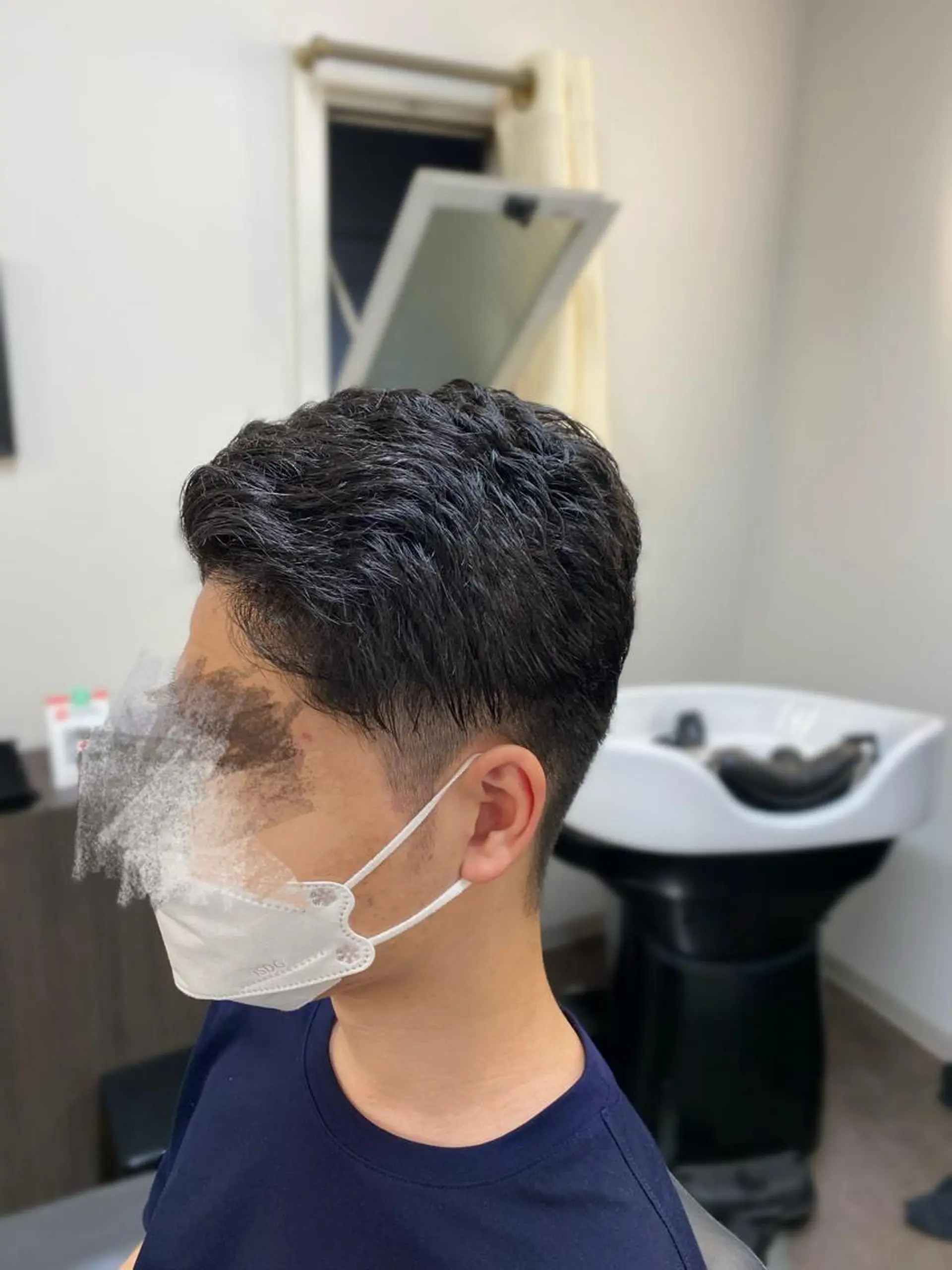 ショート メンズ LAVIE the BARBER所属・徒歩5分ビジネスマン カット👦🏻うしだのヘアスタイル