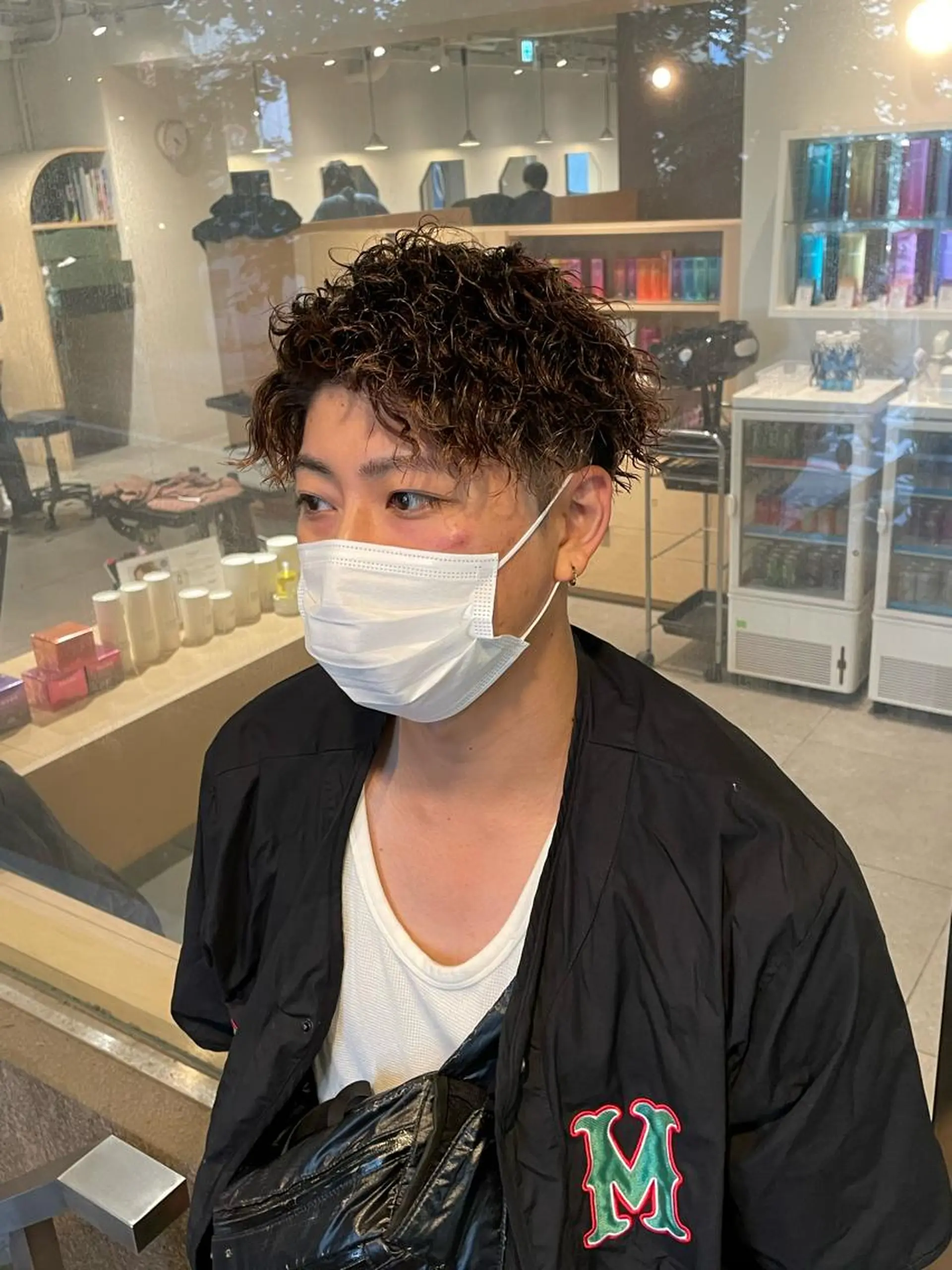 パーマ メンズ カット パーマ トリートメント Le'a所属・渋谷/フェード/ 國分 翔のヘアスタイル