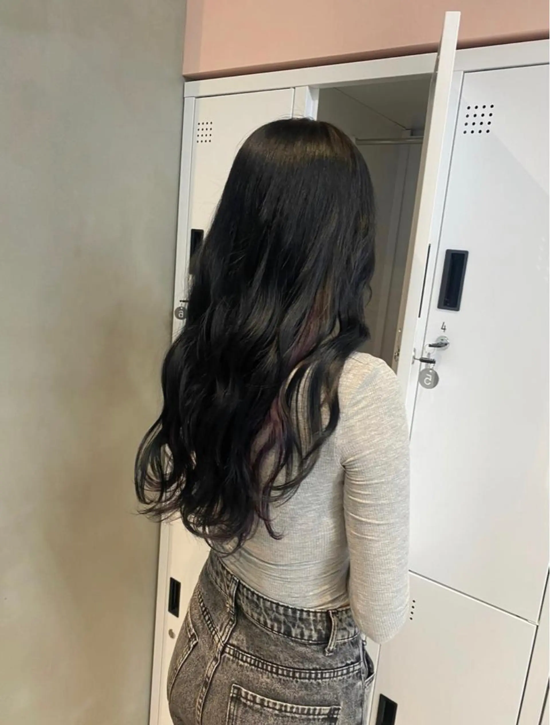ロング カラー 韓国girly hikariのヘアスタイル
