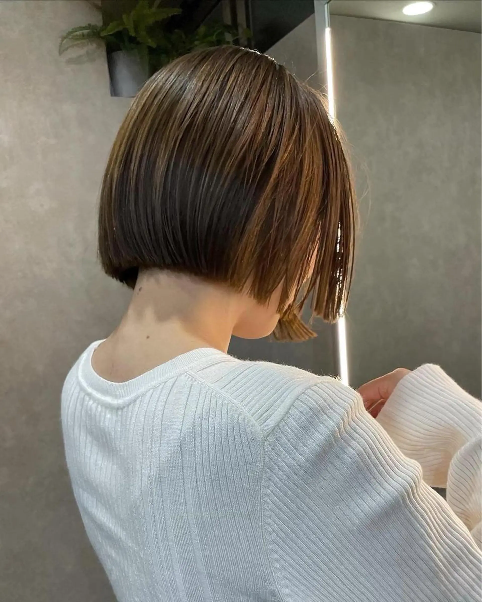 ショート カット AUBE HAIR tenjin【オーブヘアーテンジン】所属・nene .のヘアスタイル