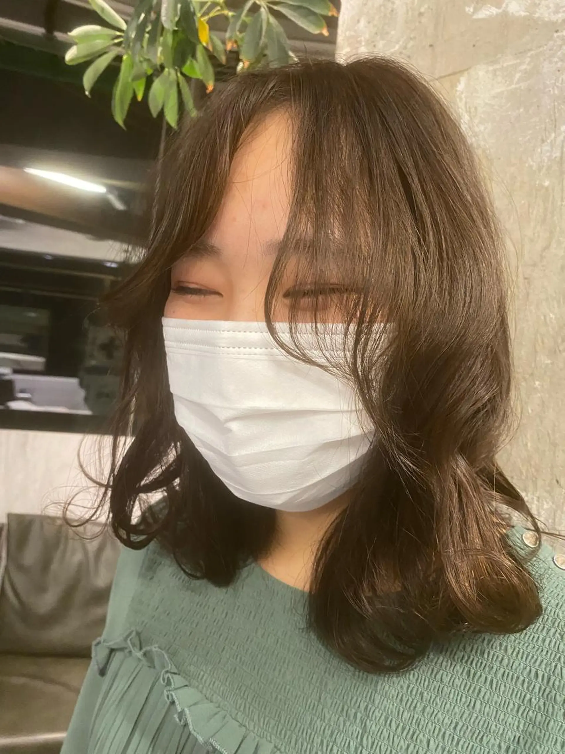 ミディアム カラー アッシュ ROBBY所属・松井美樹/似合わせ ガーリー・韓国のヘアスタイル