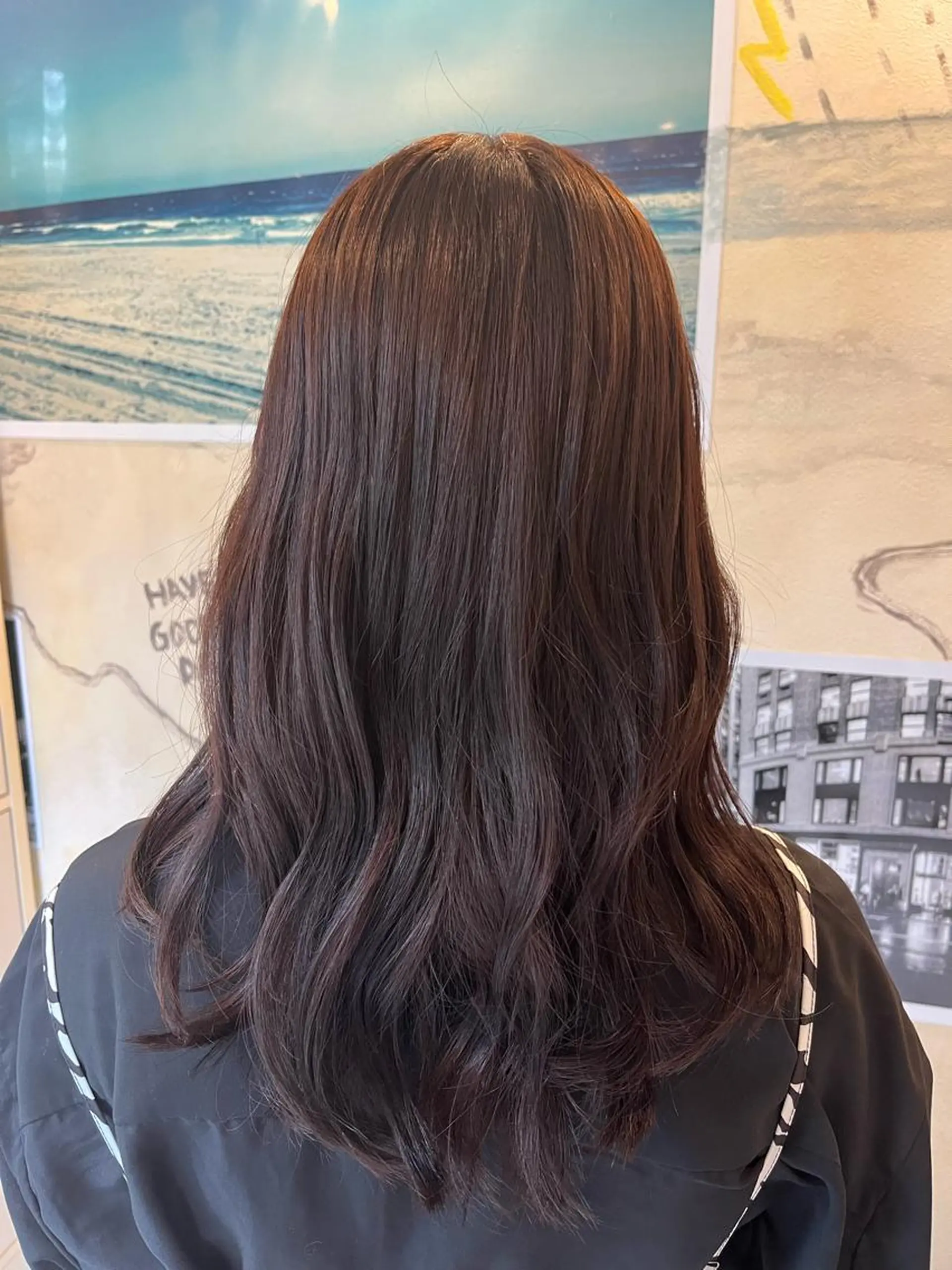 ロング カラー 🩷ྀི暖色カラー 🫧ྀིススマゴチヨのヘアスタイル
