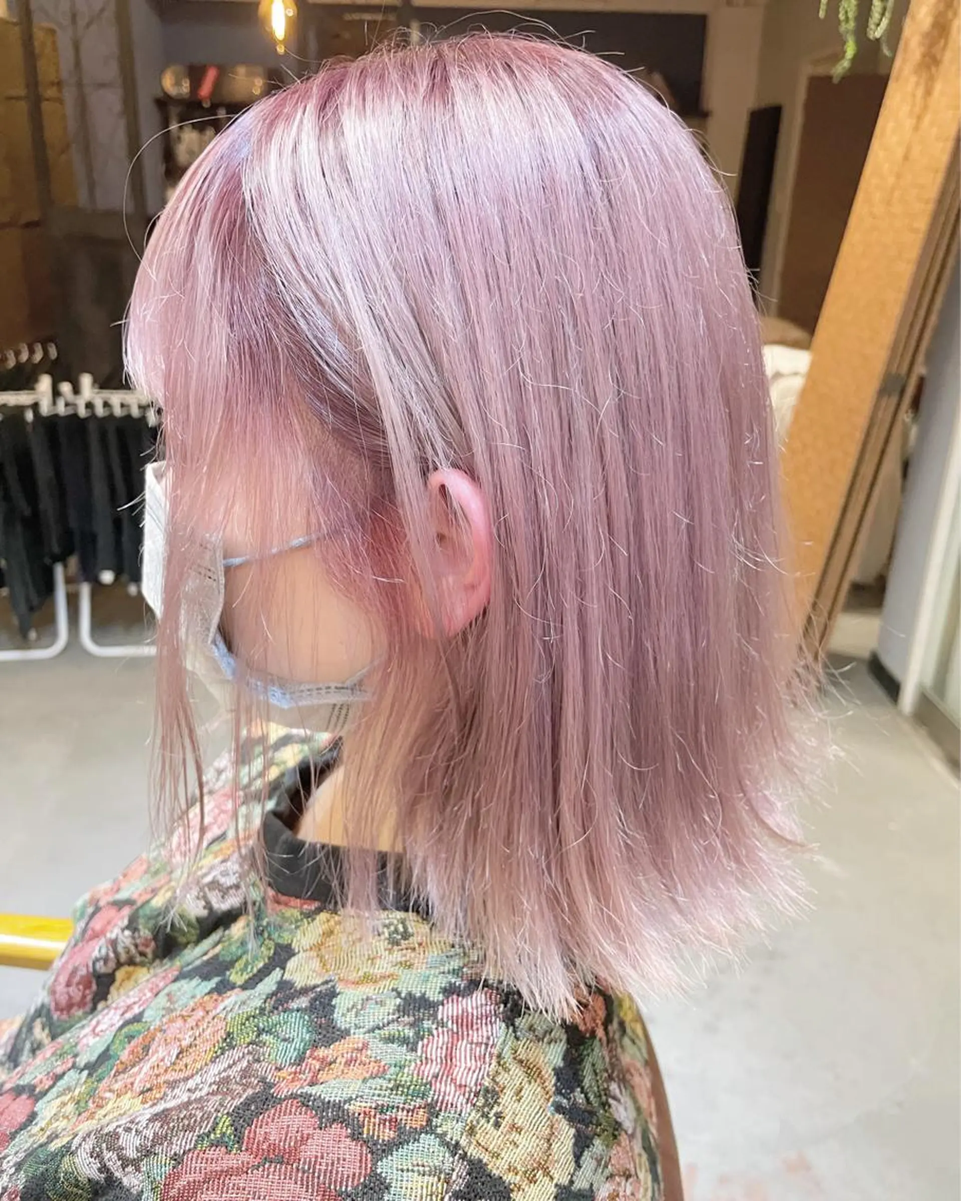 カラー ダブルカラー ヘアカラー Levi所属・梶山 真緒のヘアスタイル
