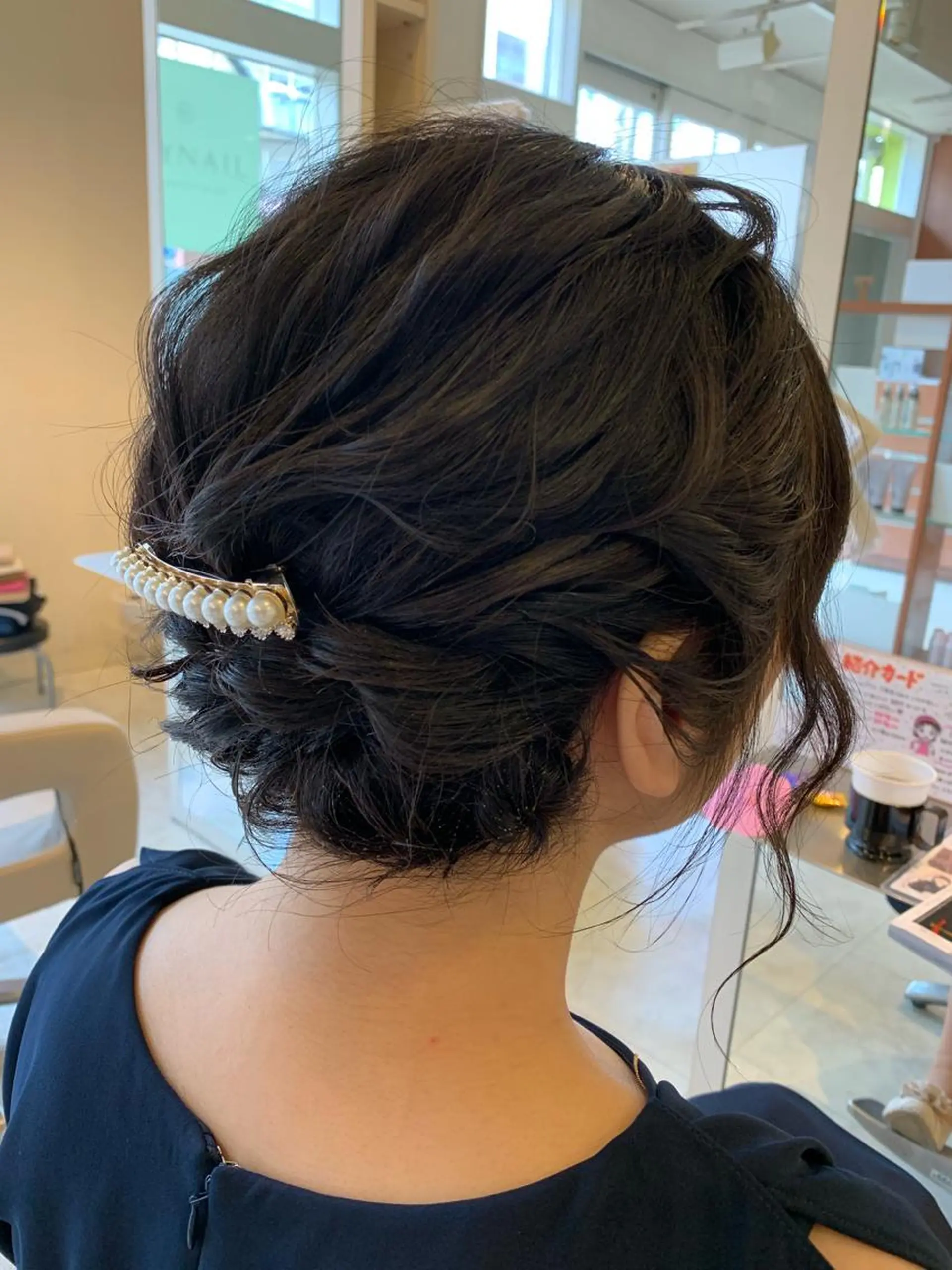 ミディアム ヘアセット 本田 卓也のヘアスタイル