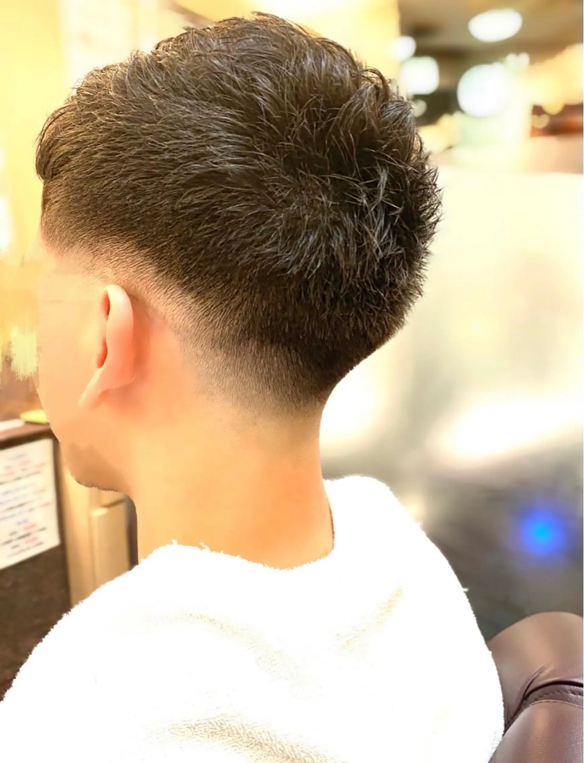 ショート メンズ フェードカット スキンフェード 田中 美穂のヘアスタイル