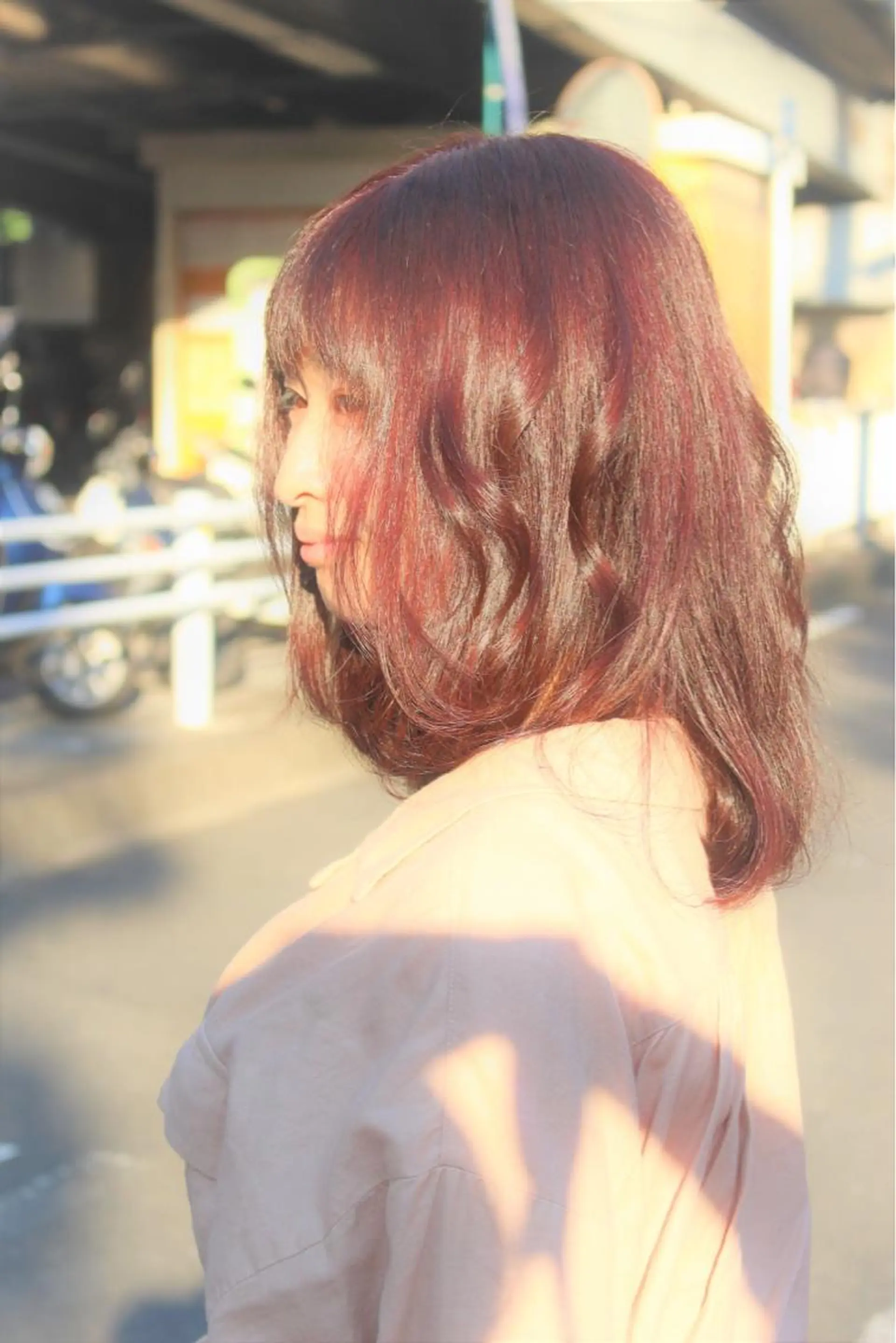 ミディアム カラー 【店長】野呂 隼人のヘアスタイル