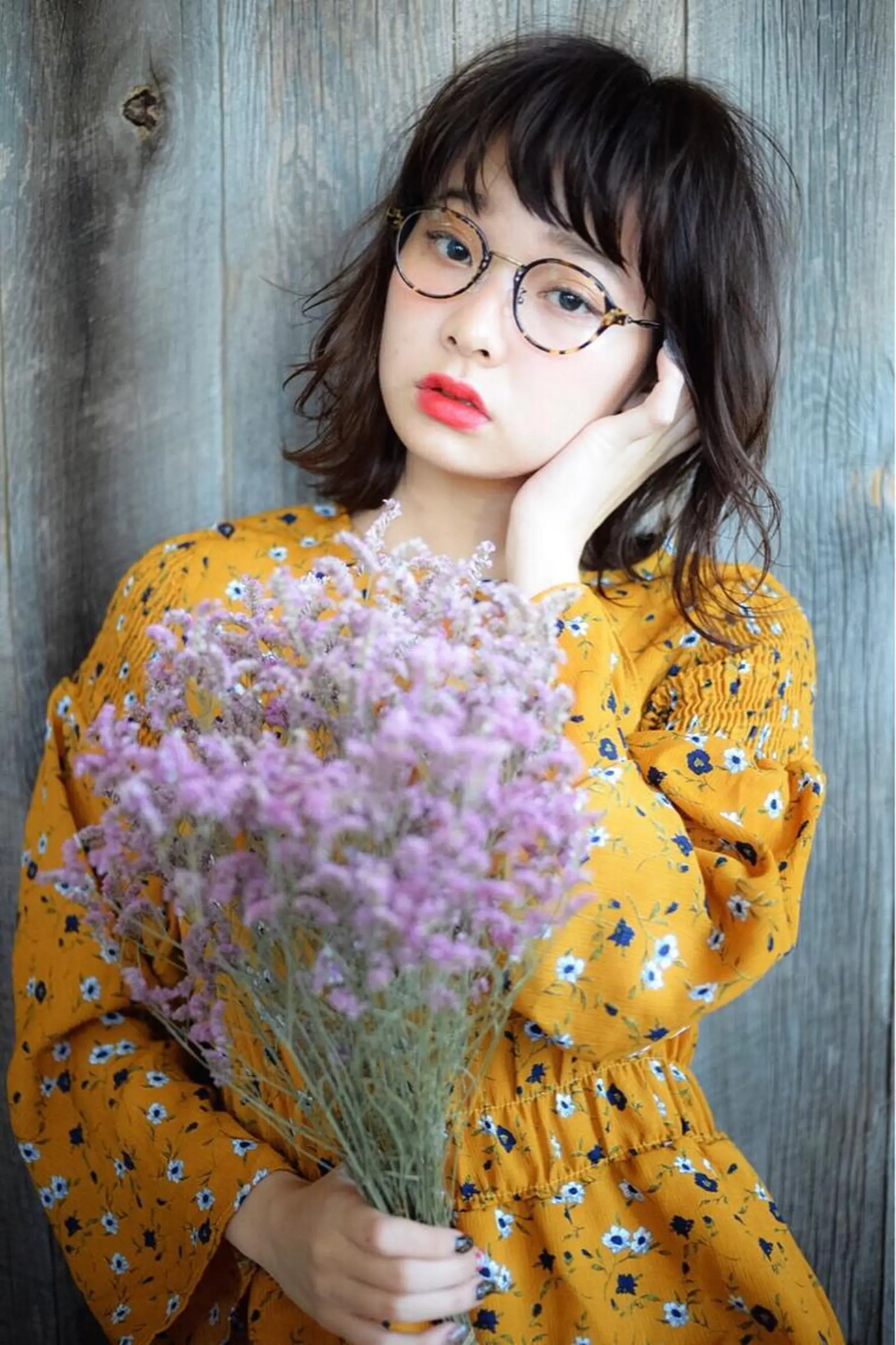 ショート ミディアム セミロング ロング カラー パーマ ヘアアレンジ 切りっぱなしボブ ボブ 外ハネヘア Lien🌿Top Stylist沖田のヘアスタイル